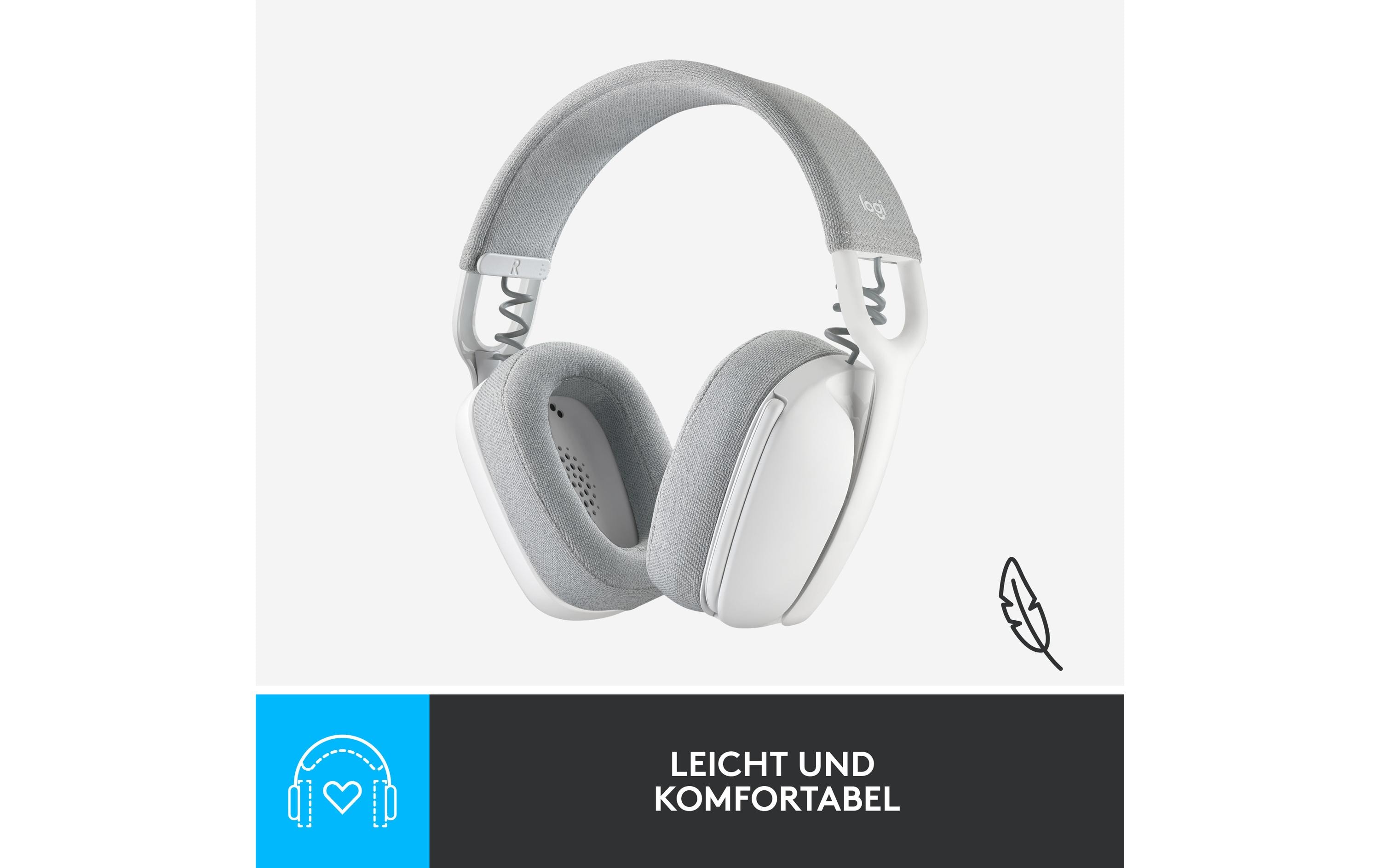 Logitech Headset Zone Vibe 100 Weiss