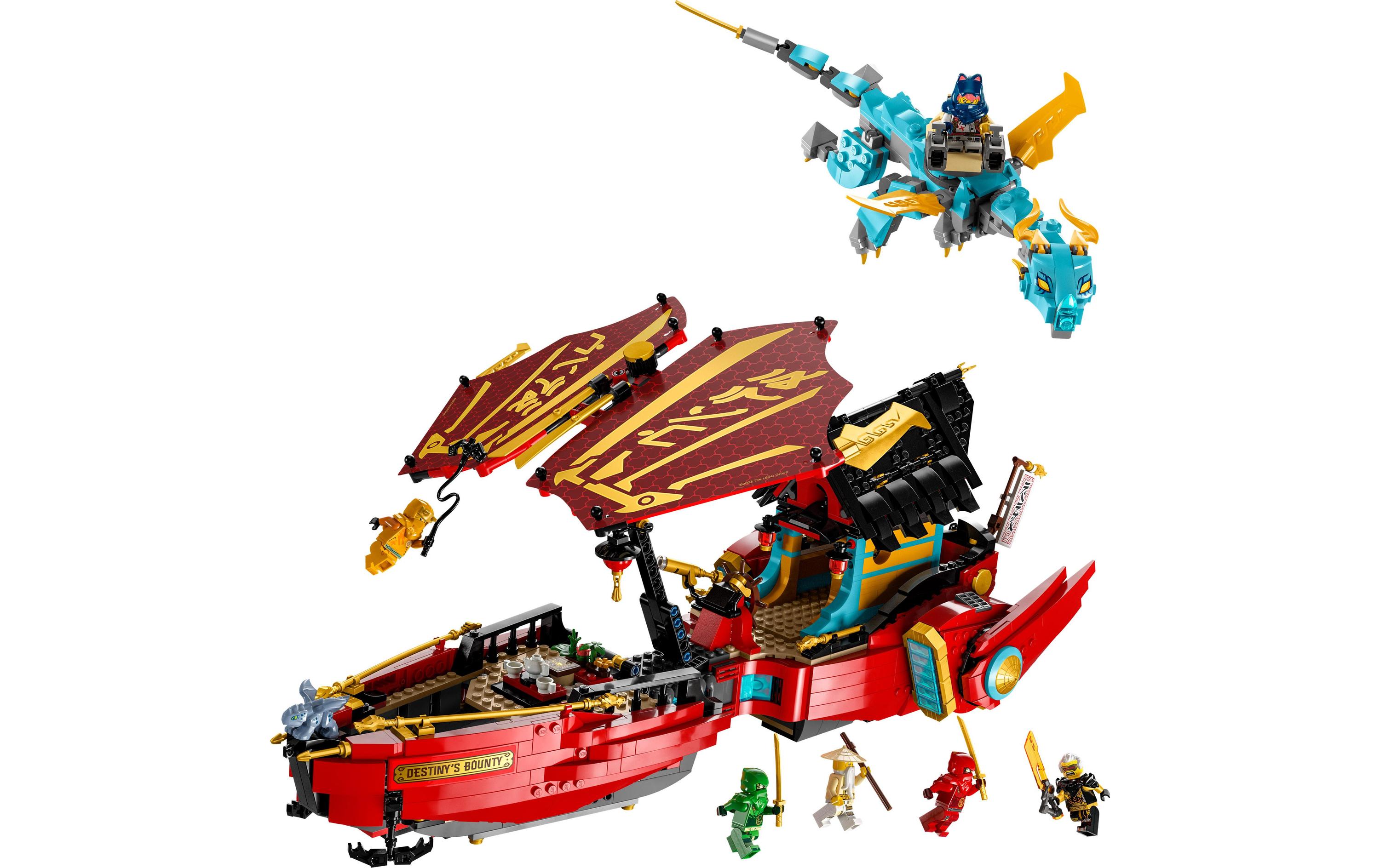 LEGO® Ninjago Ninja-Flugsegler im Wettlauf mit der Zeit 71797