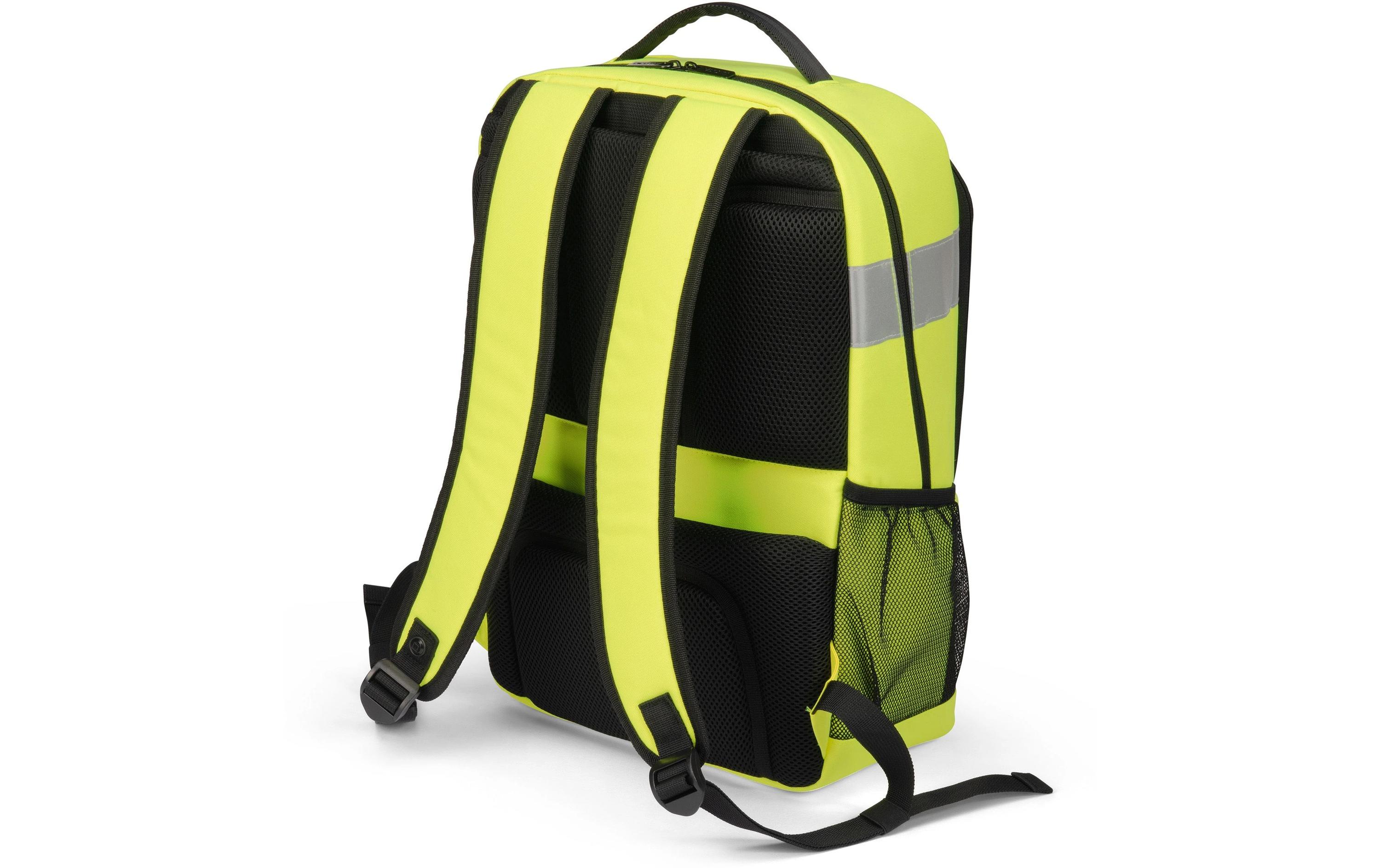 DICOTA Rucksack Hi-Vis 24 l – Gelb