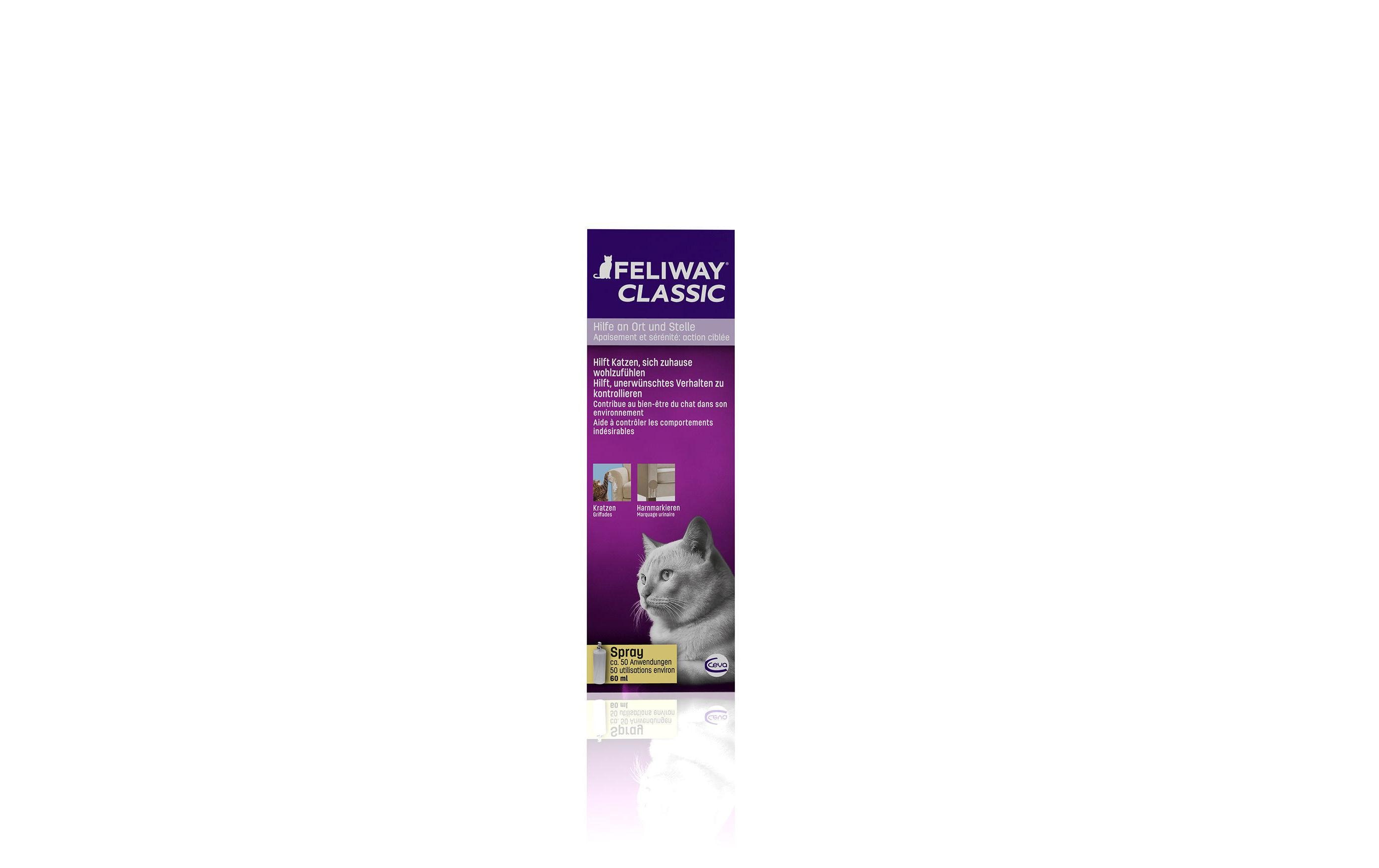 Feliway Wohlbefinden Classic Spray, 60 ml