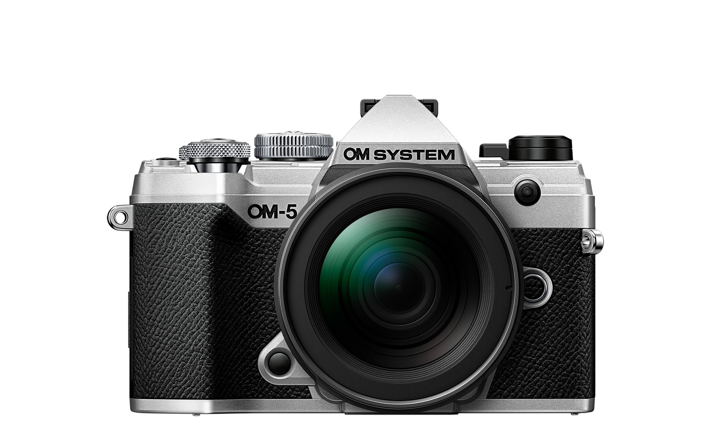 OM-System Fotokamera OM-5 M.Zuiko Digital ED 12-45 mm F/4 PRO Silber