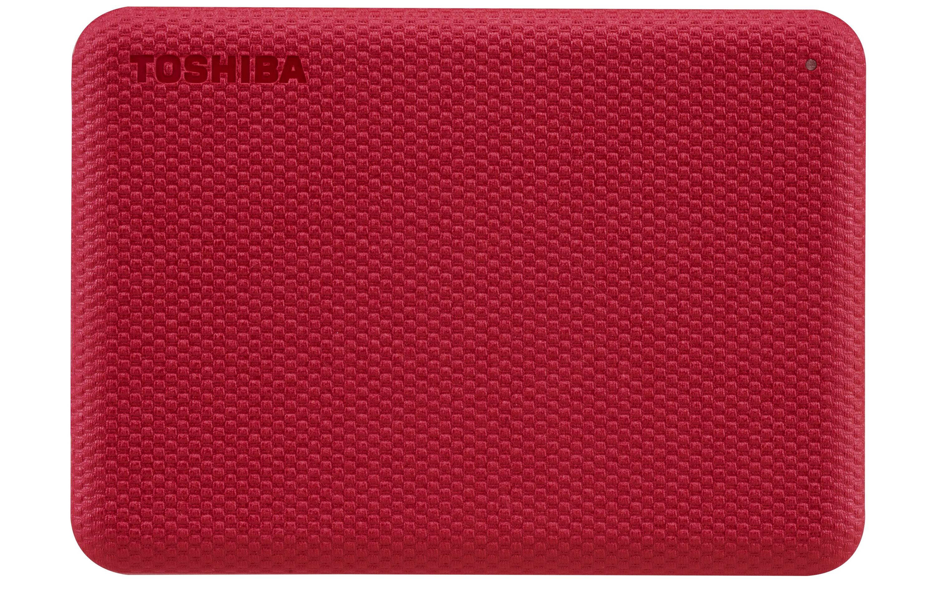 Toshiba Externe Festplatte Canvio Advance 2 TB, Rot