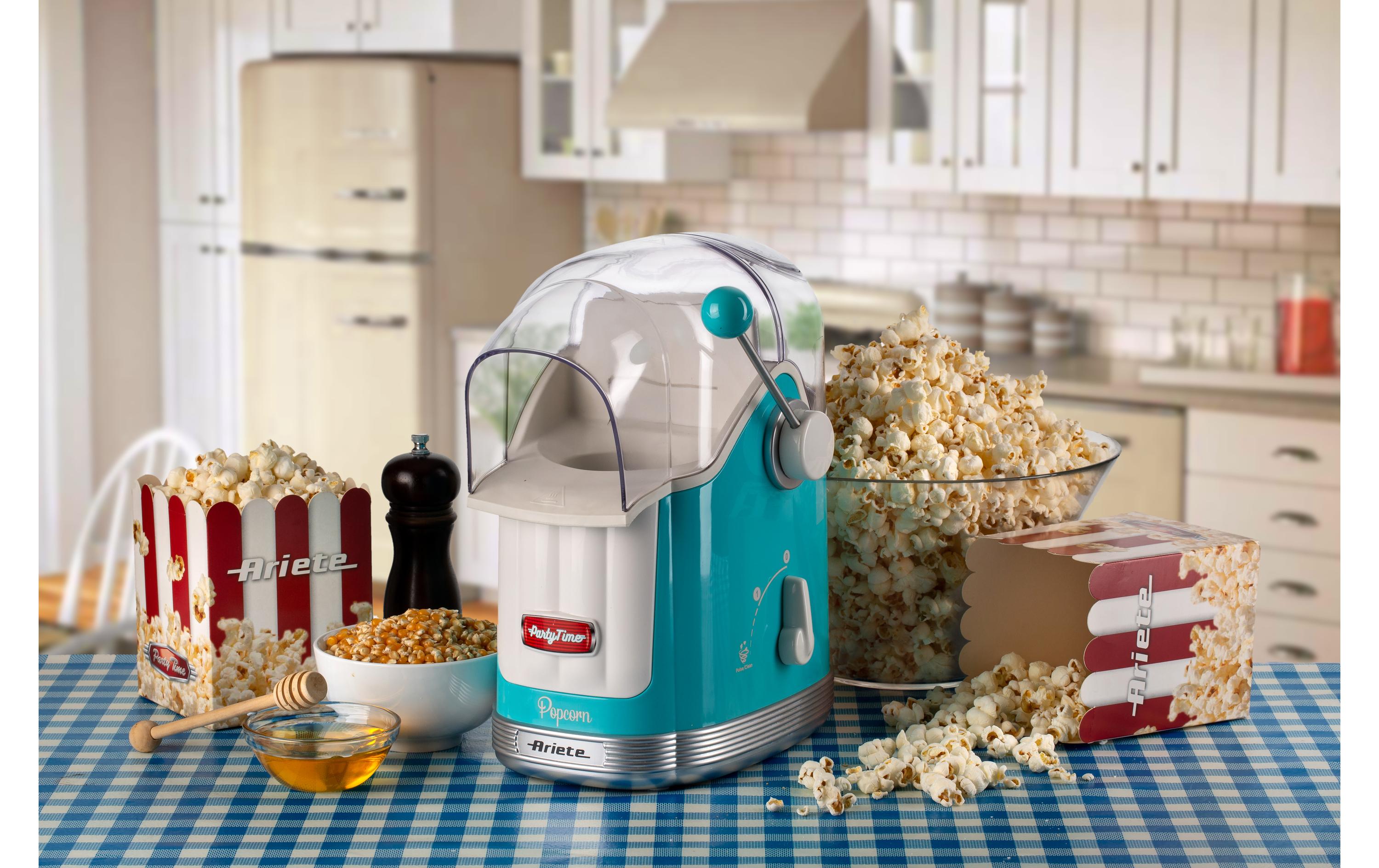 Ariete Popcorn Maschine Party Time ARI-2958-BL Blau/Weiss