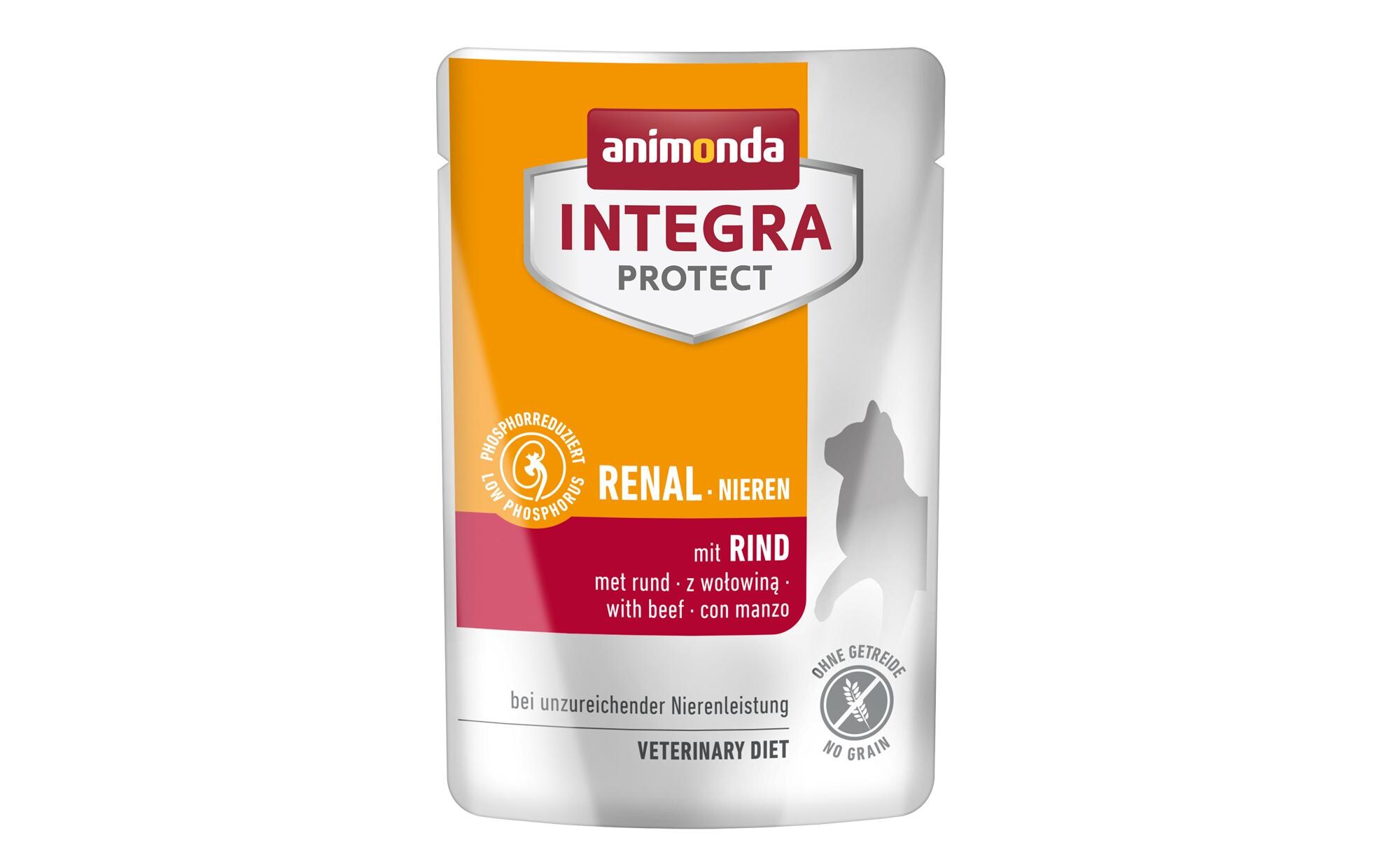 Animonda Integra Protect Nassfutter Renal mit Rind, 85 g