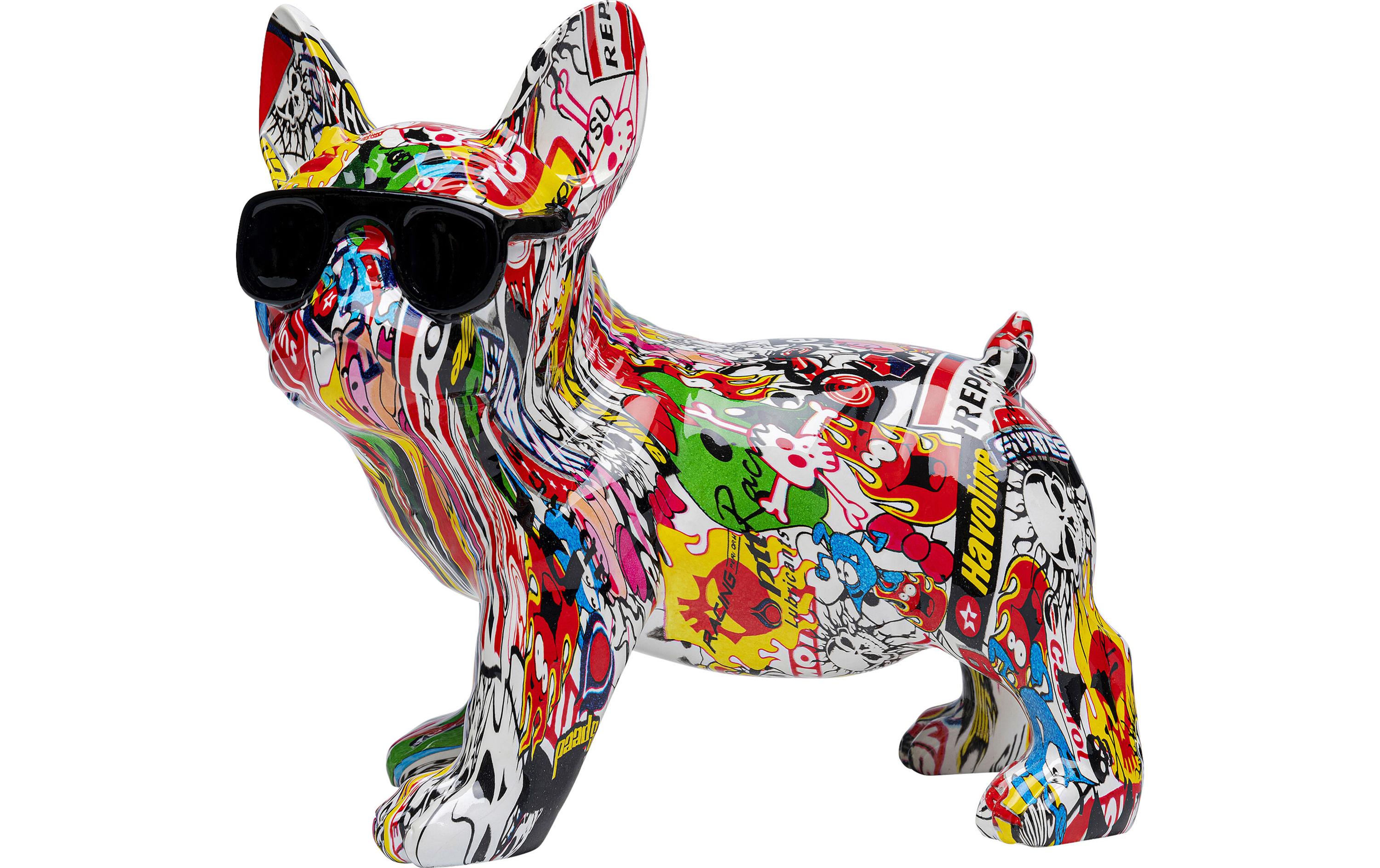 Kare Dekofigur Comic Dog Glasses 15 cm