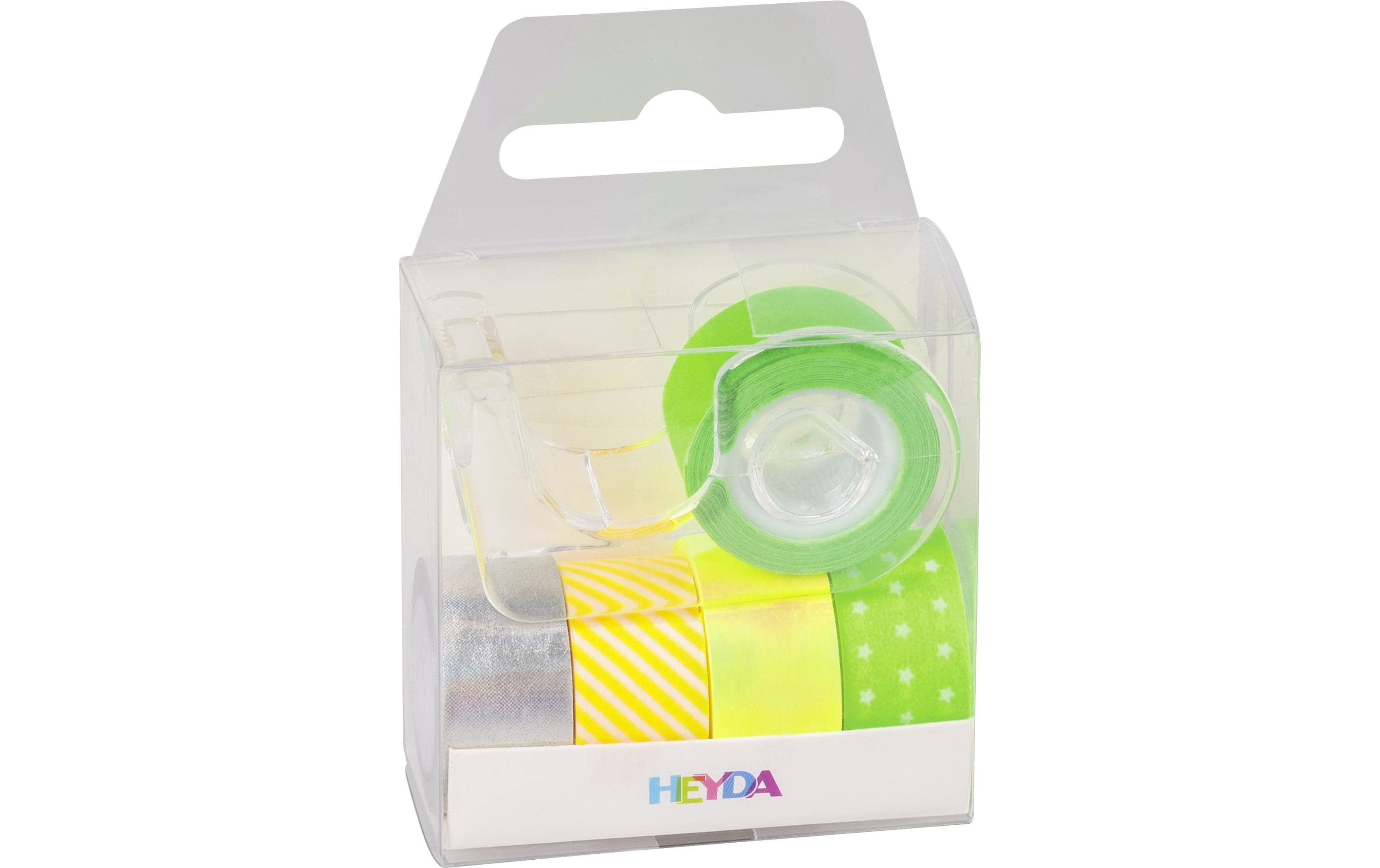 Heyda Washi Tape Neon Akzente Grün