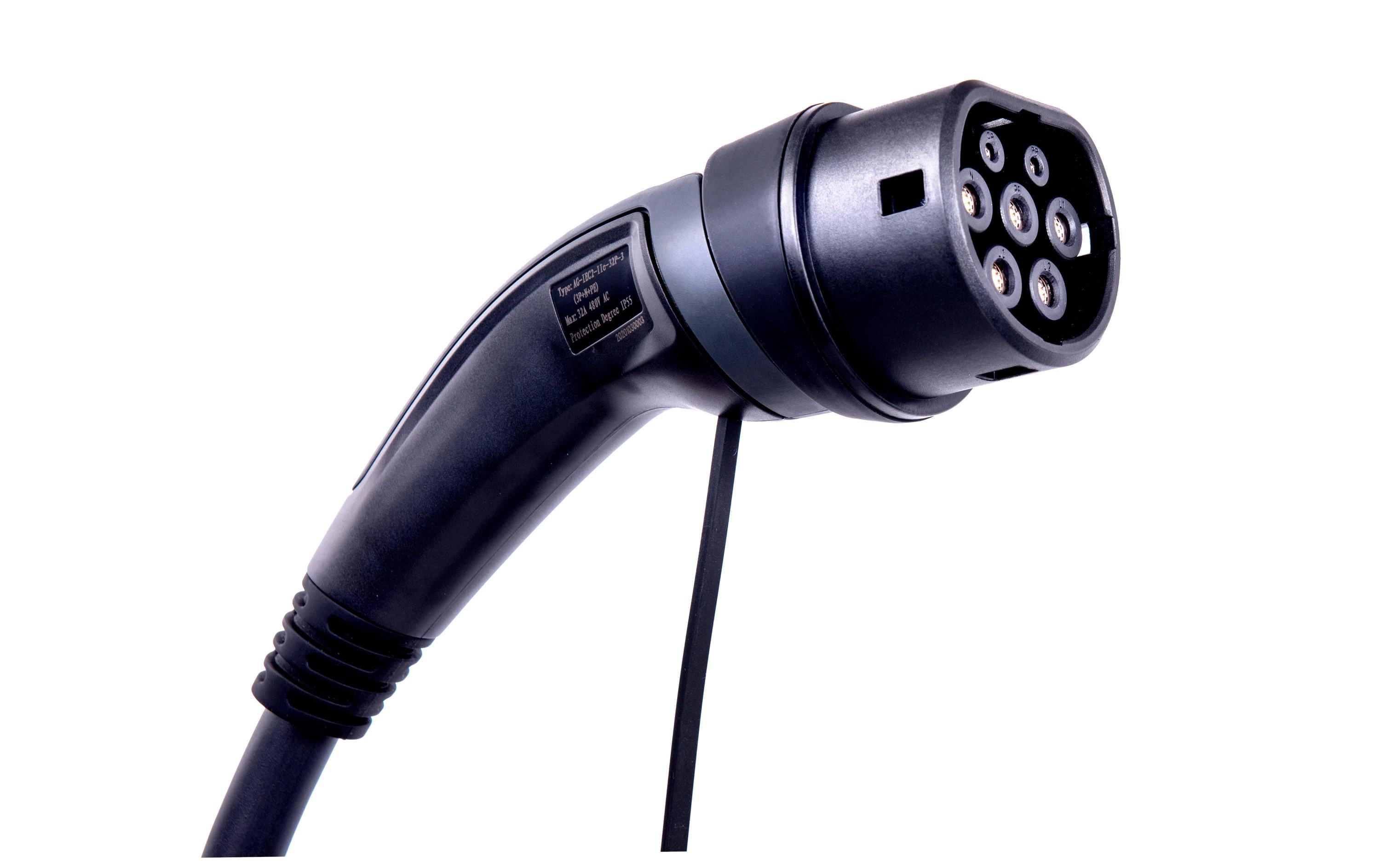 ANS Ladekabel Typ 2 32 A spiralisiert 5 m