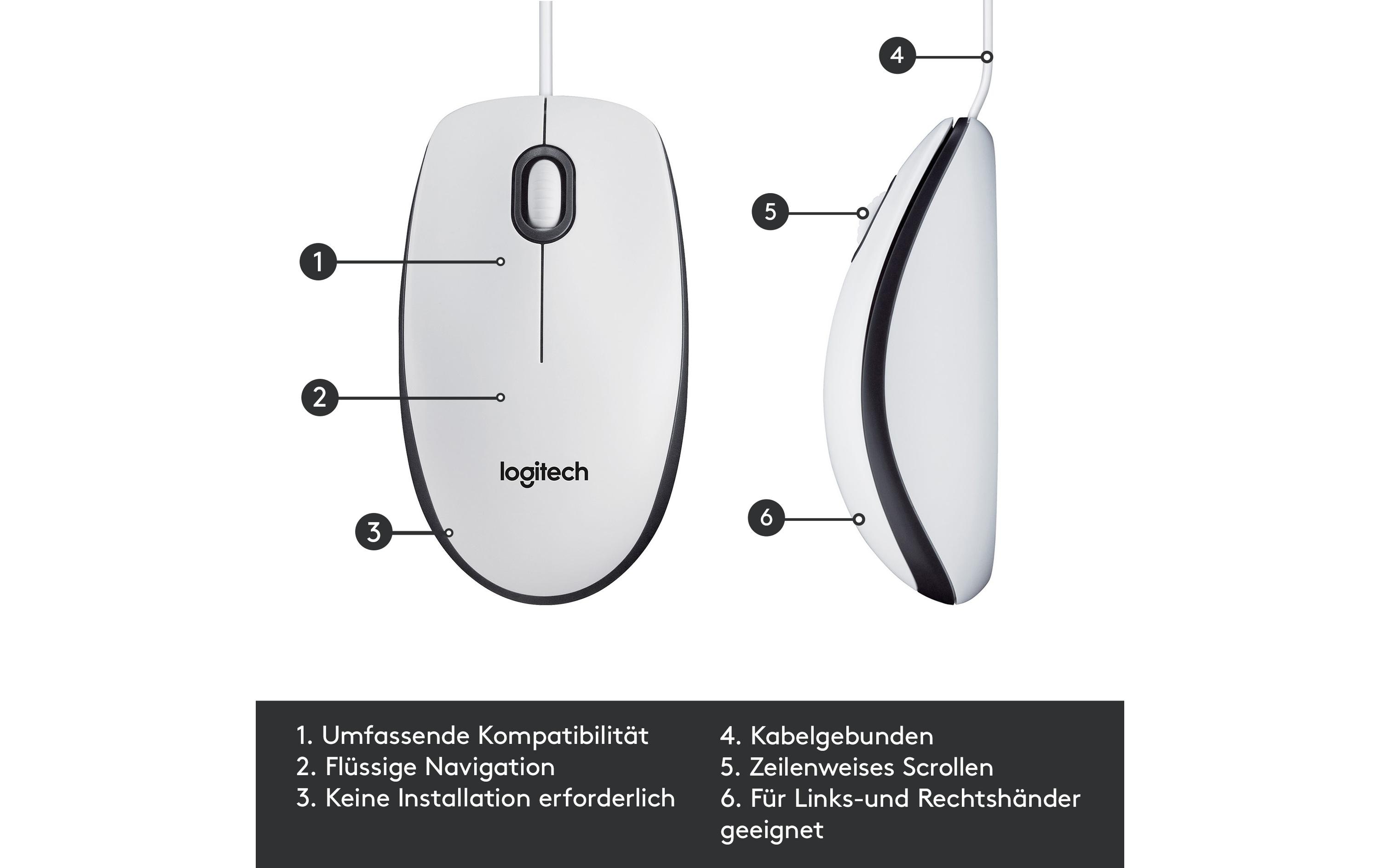 Logitech Maus M100 Optical