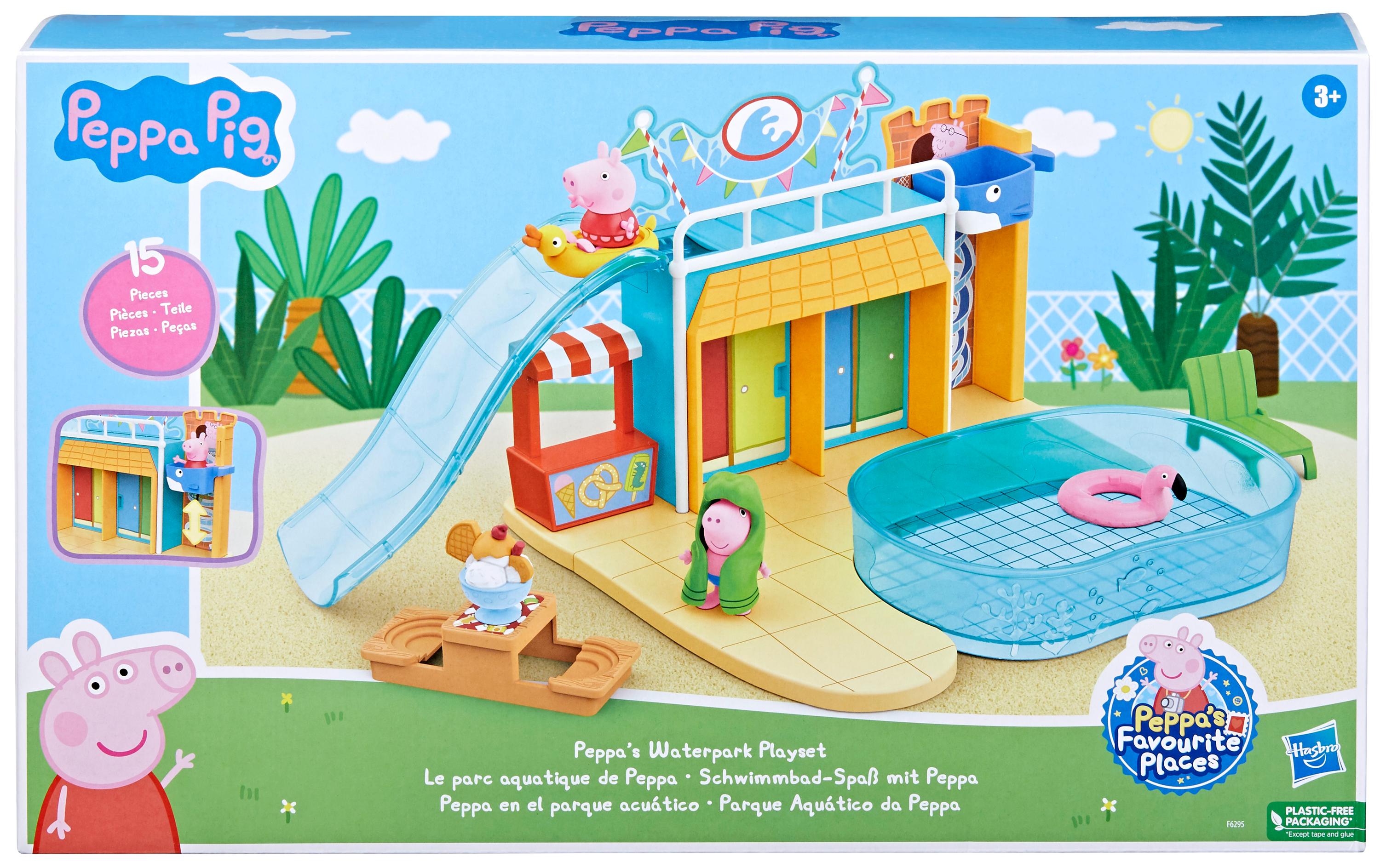 Hasbro Spielfigurenset Peppa Pig – Schwimmbad-Spass mit Peppa