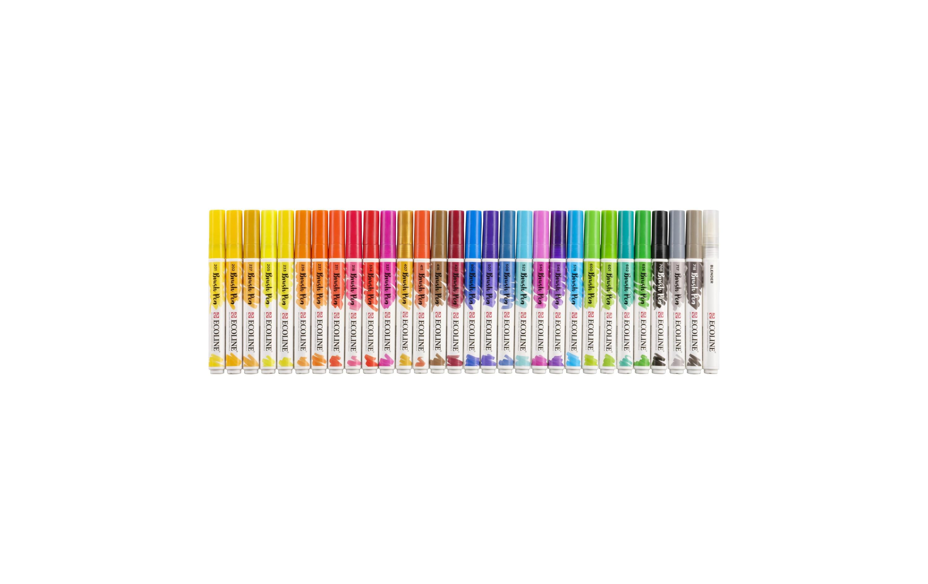 Talens Brushpen Ecoline Basic 30er Set