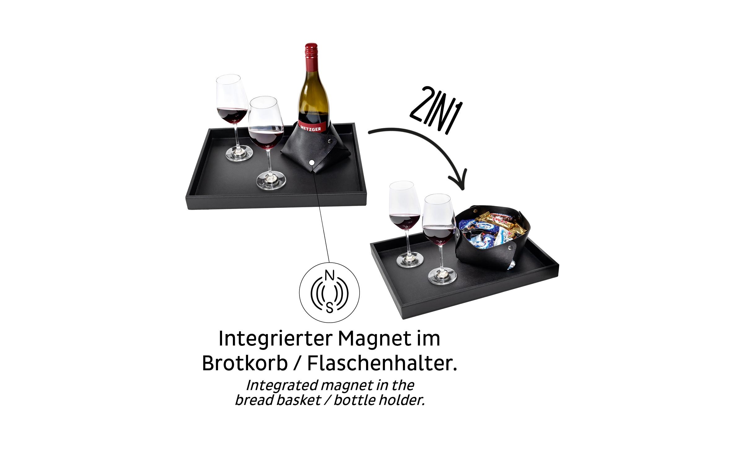 Silwy 2in1 Magnet-Korbhalter