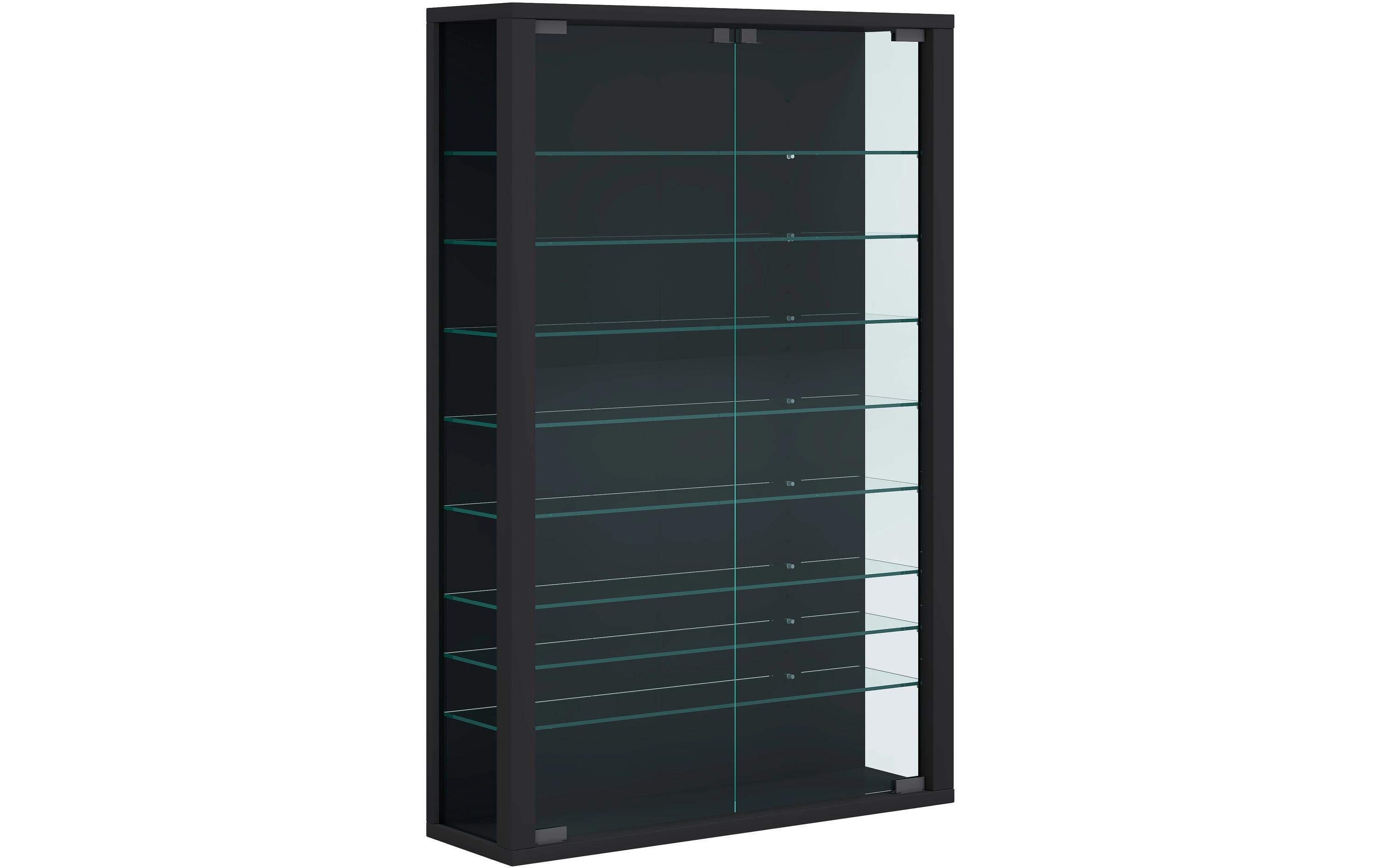 VCM Vitrine Vitrosa Mini 59 x 91.3 cm, Schwarz