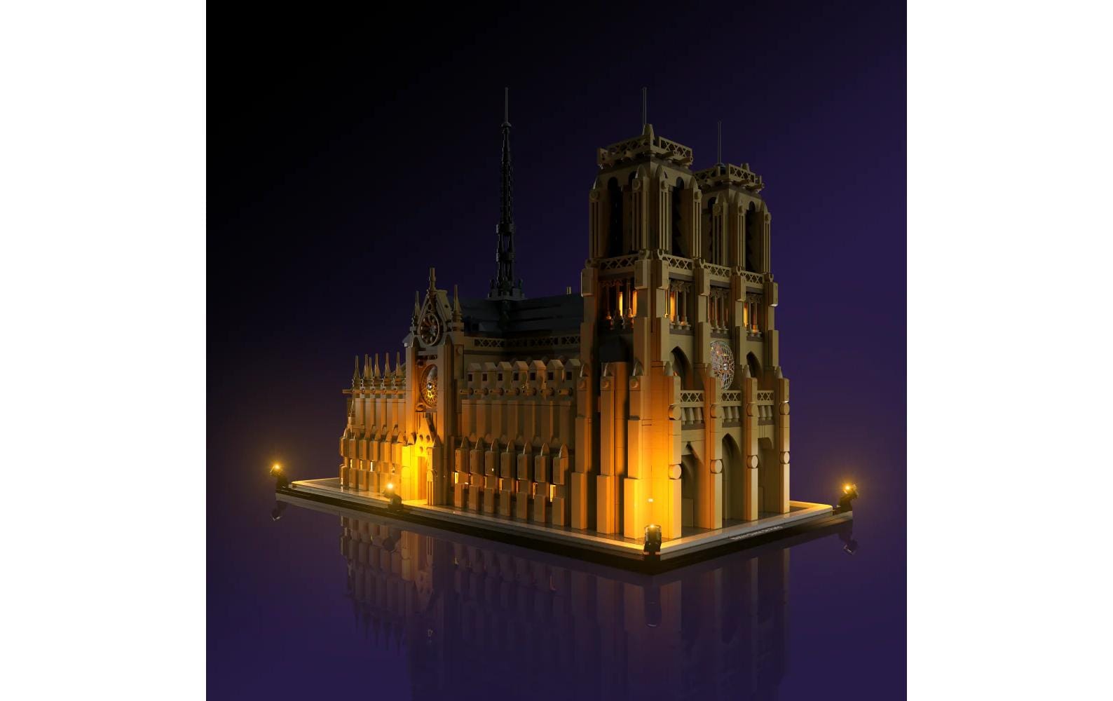 Light My Bricks LED-Licht-Set für LEGO® Notre-Dame de Paris 21061