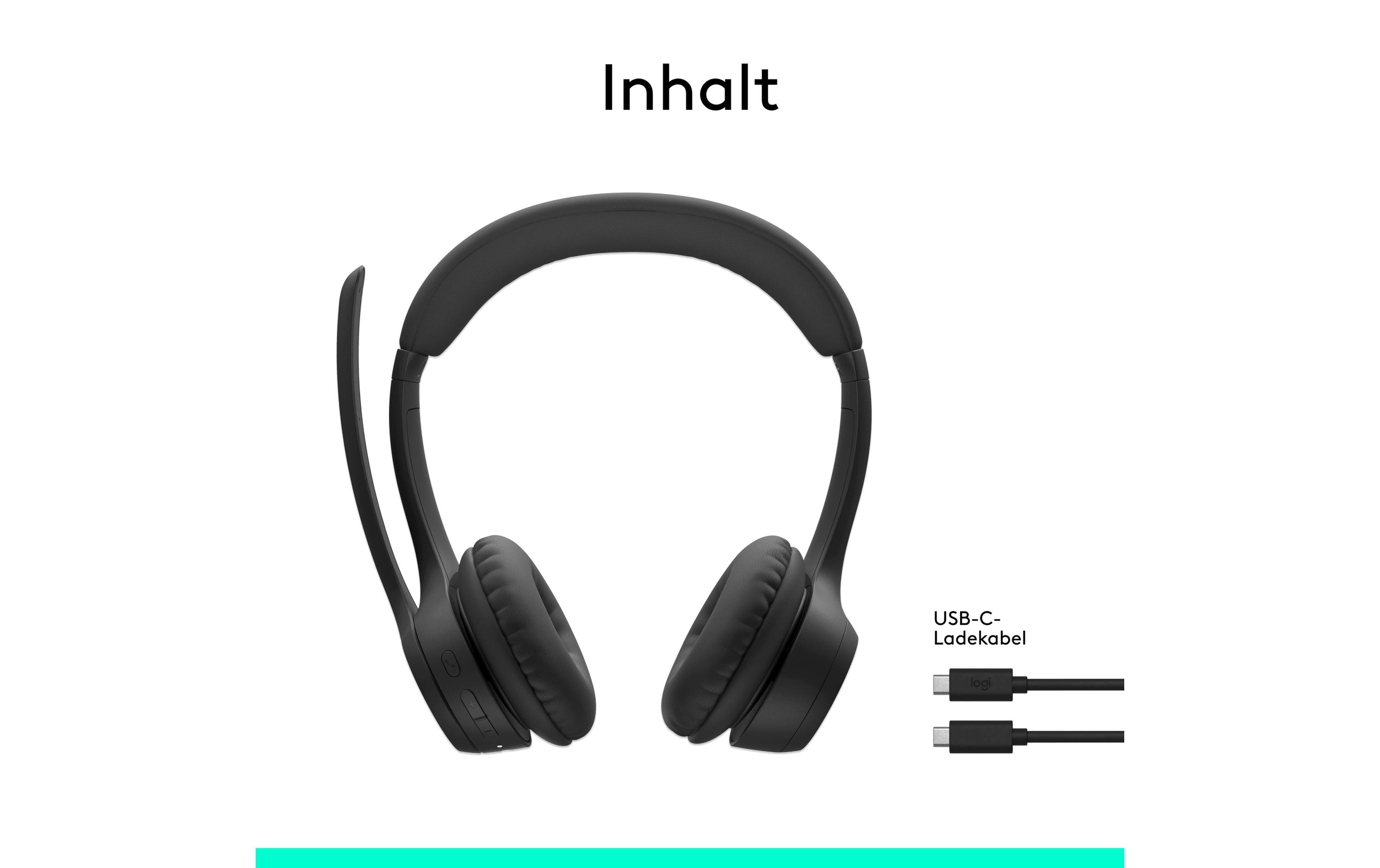 Logitech Headset Zone 300 Graphite