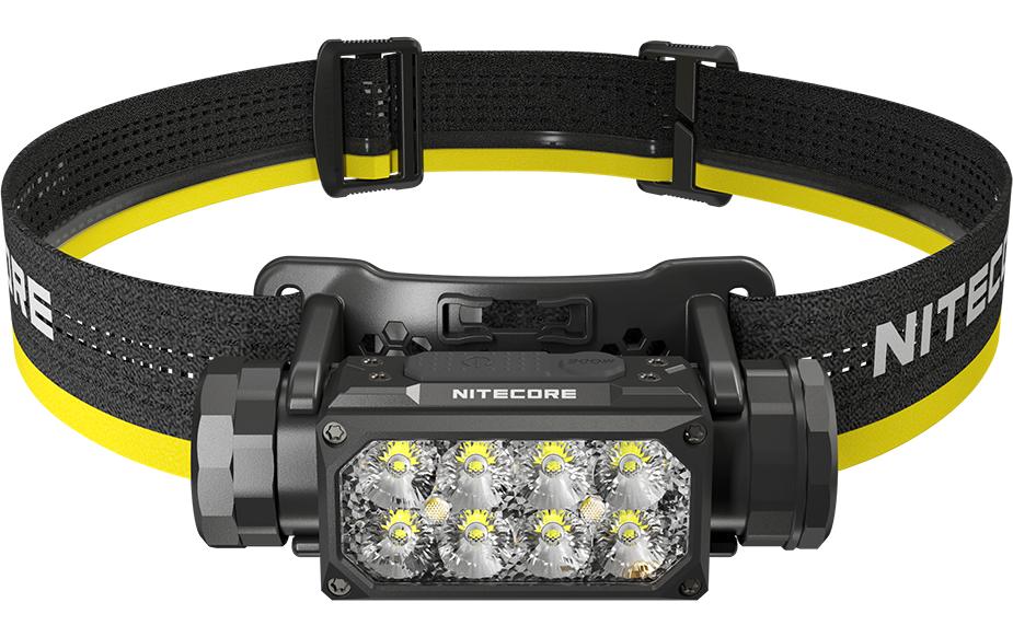 Nitecore Stirnlampe NC-HC65UHE Gelb/Schwarz