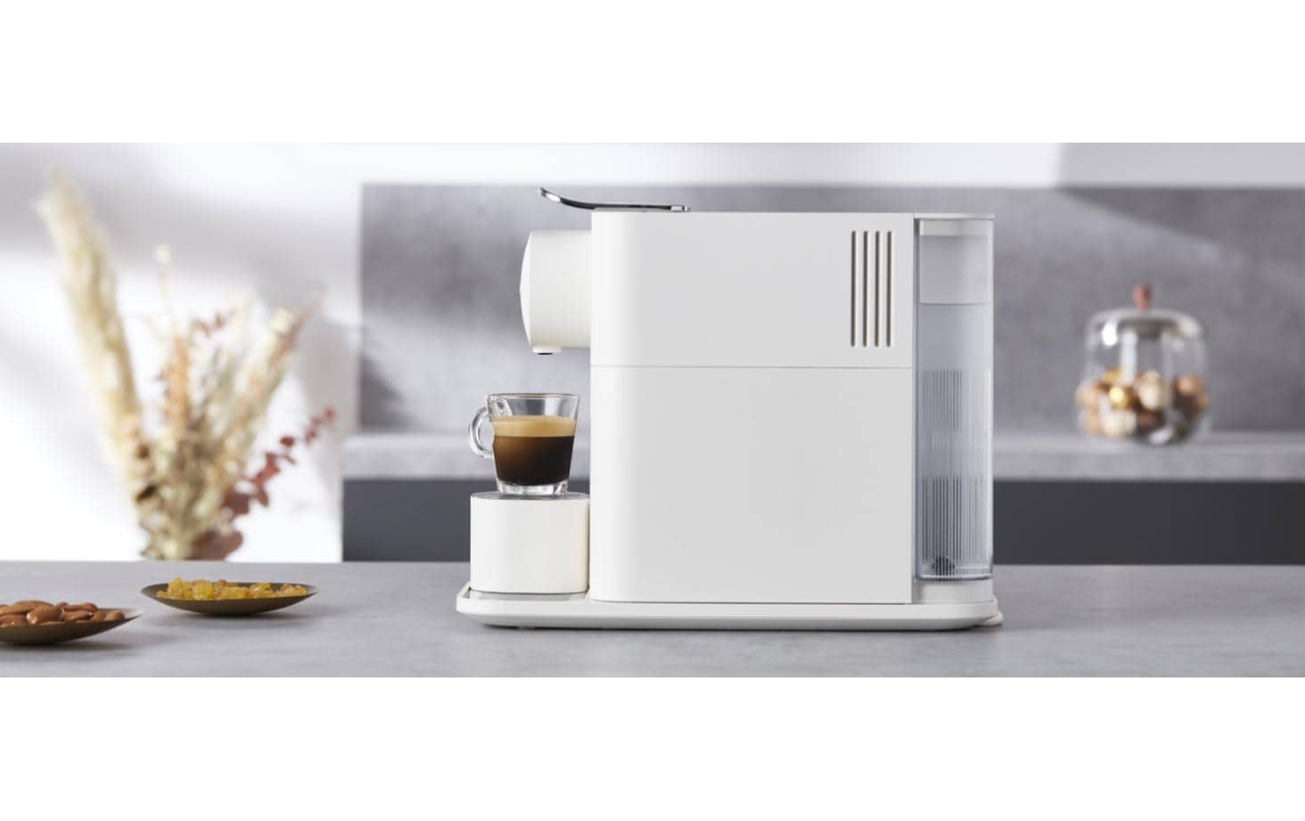 De'Longhi Kaffeemaschine Nespresso New Lattissima One EN510.W Weiss