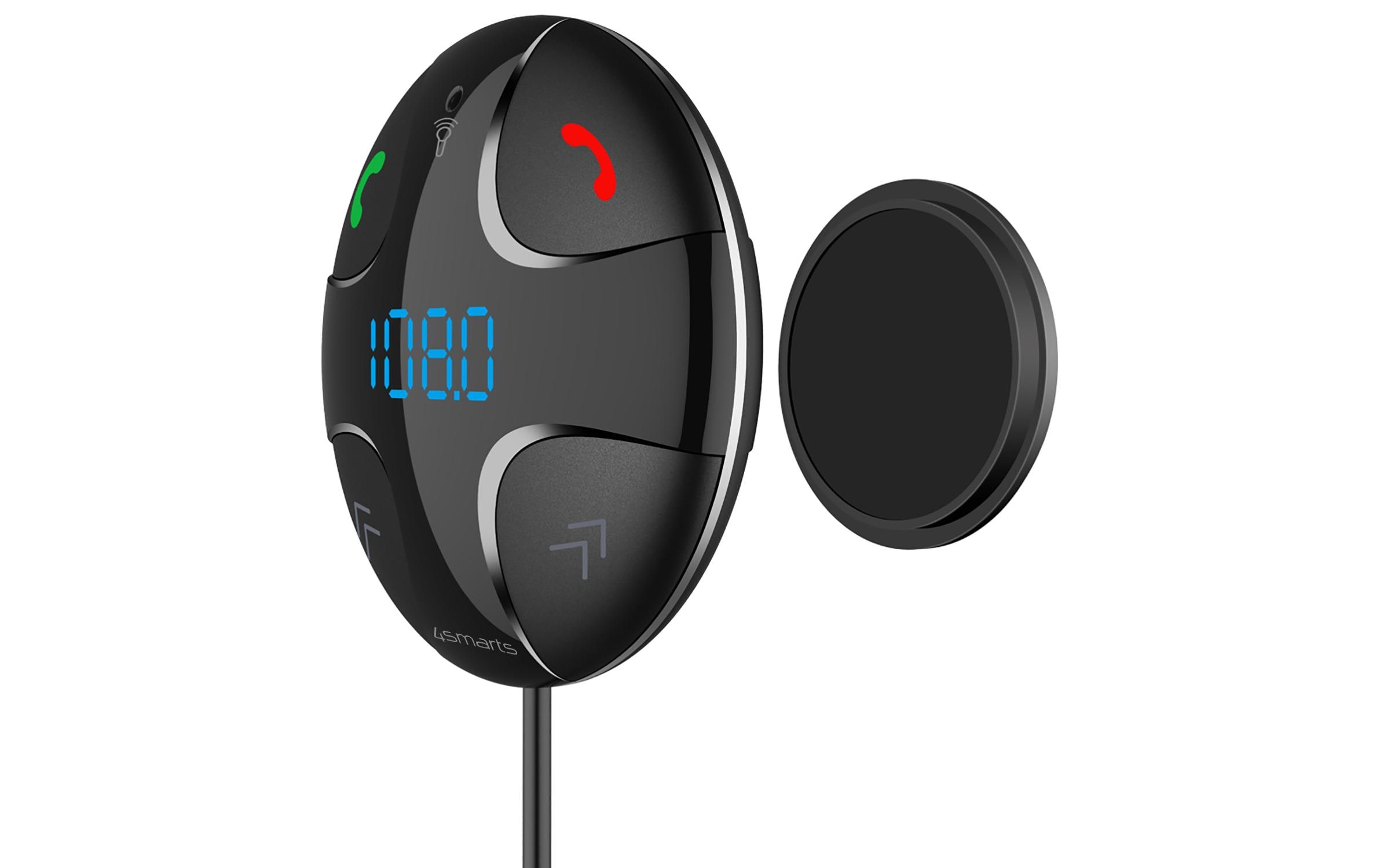 4smarts Kfz-FM-Transmitter DashRemote, Bluetooth