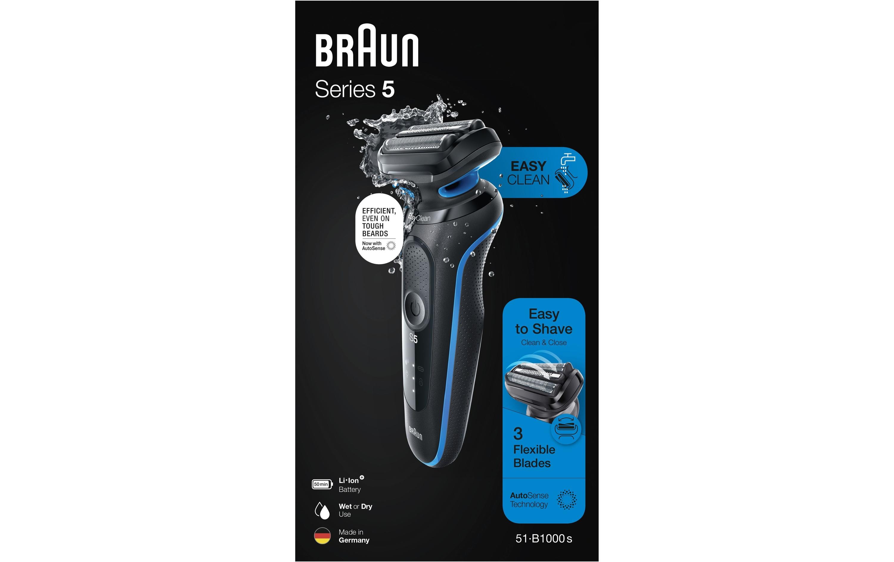 Braun Herrenrasierer 5 51-B1000 s