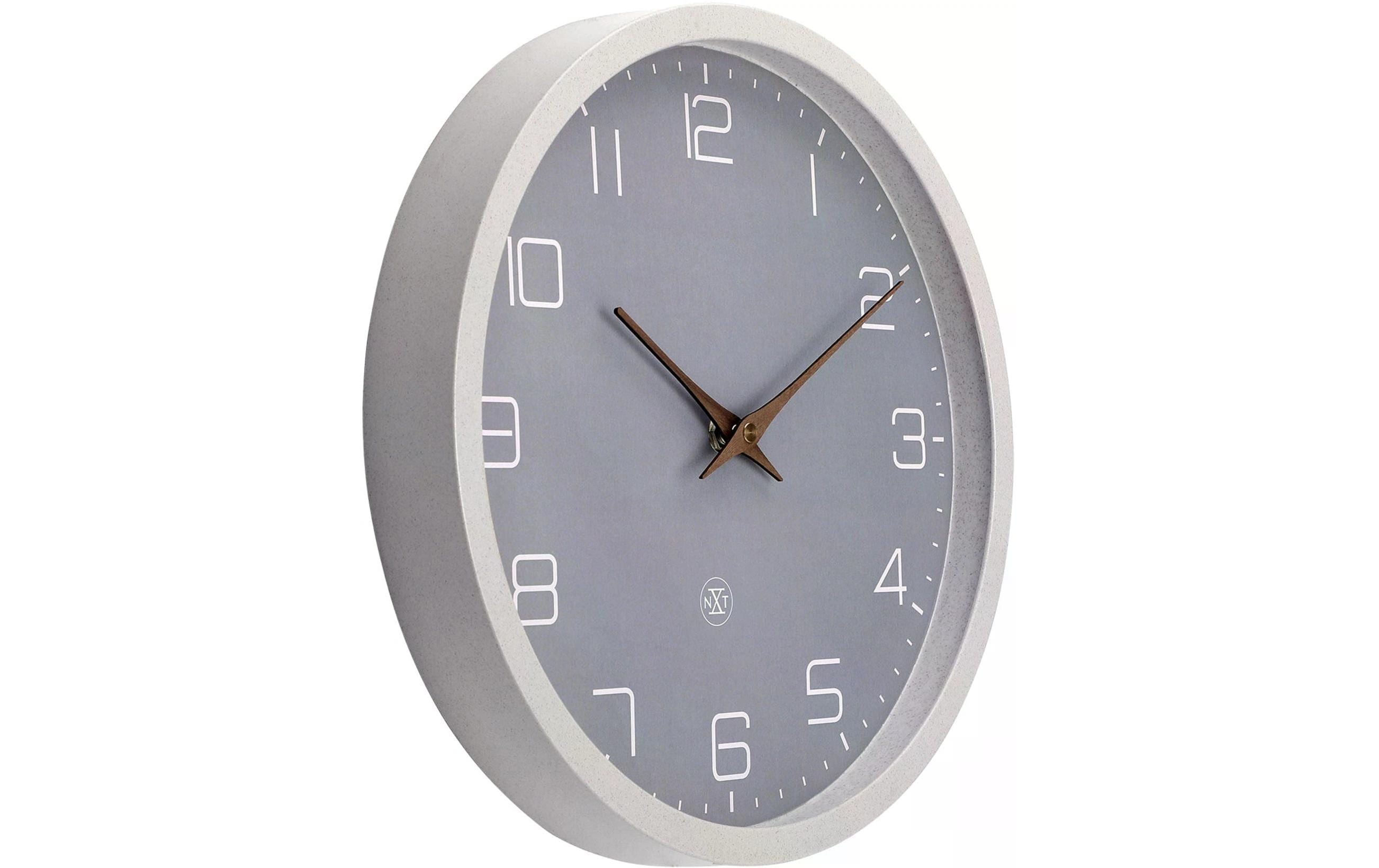 NeXtime Wanduhr Eco Ø 30 cm, Beige