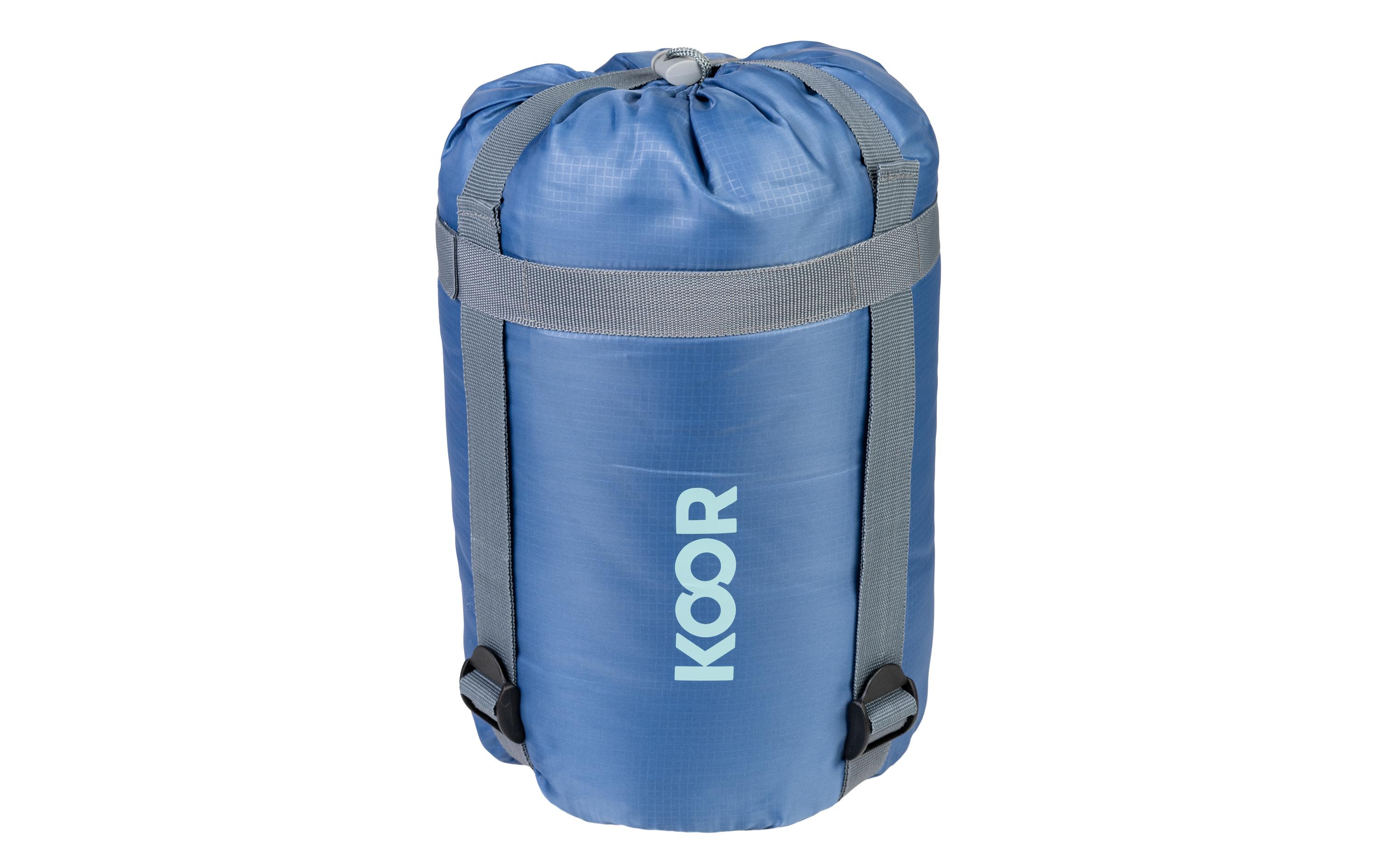 KOOR Kinderschlafsack Muuma Blau 65 x 130 cm