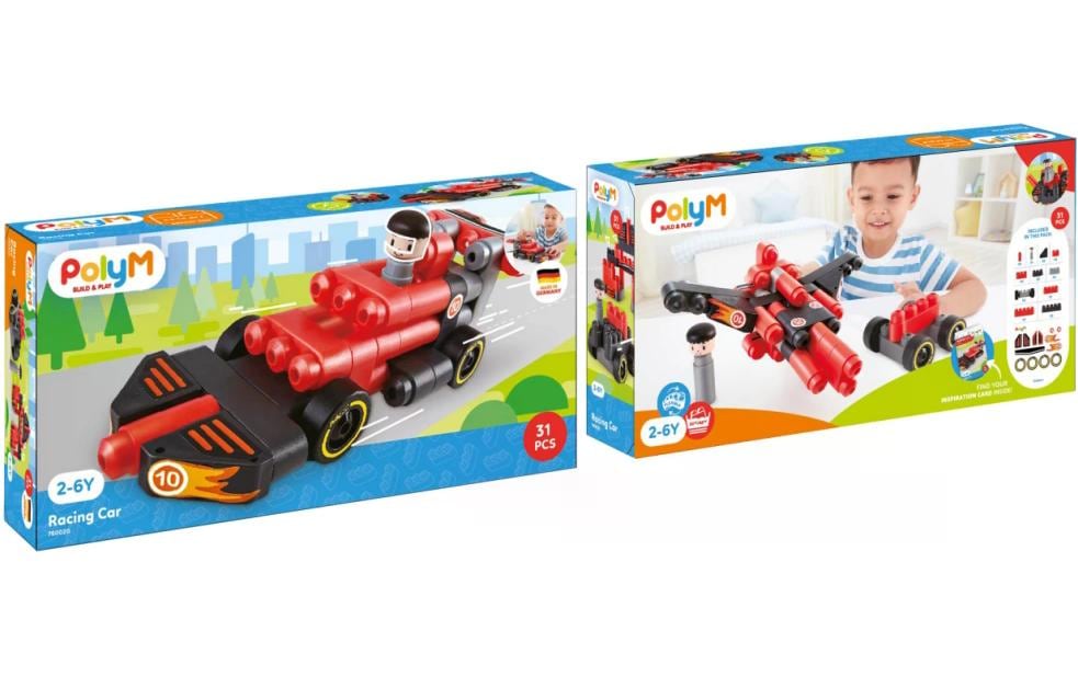 Hape Poly-M Rennwagen