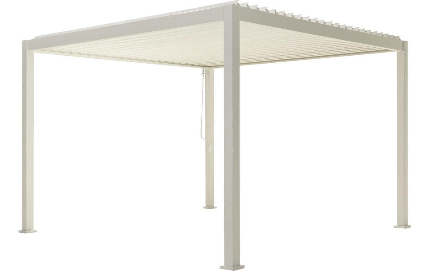 Creative Living Alu-Pergola, Weiss, 300 x 300 x 250 cm