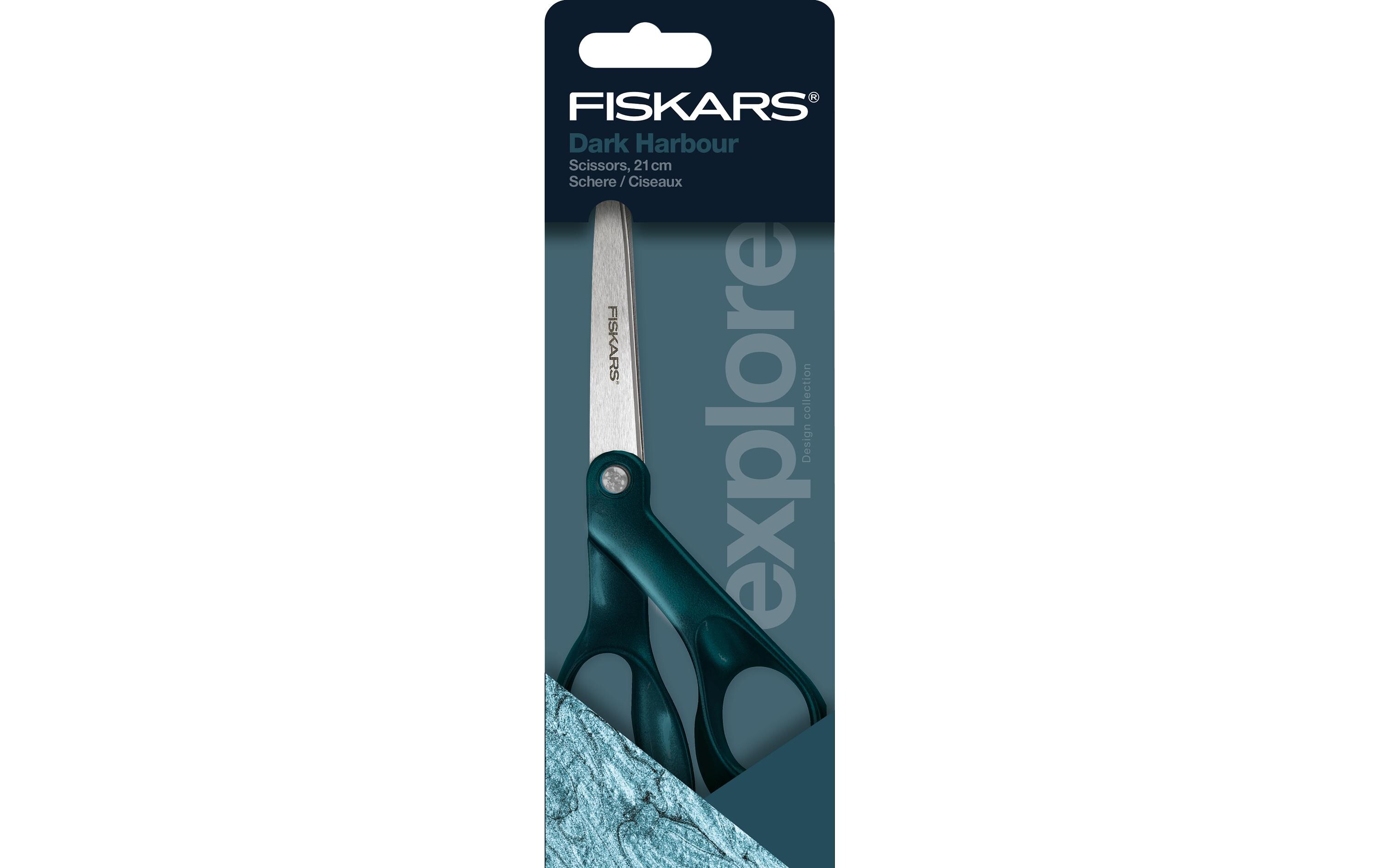 Fiskars Schere Universal Dark Harbor 21 cm