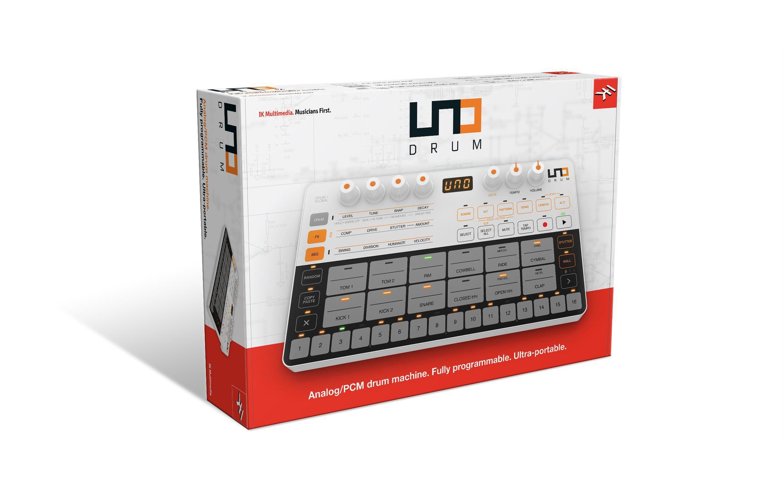 IK Multimedia Drum Machine UNO Drum