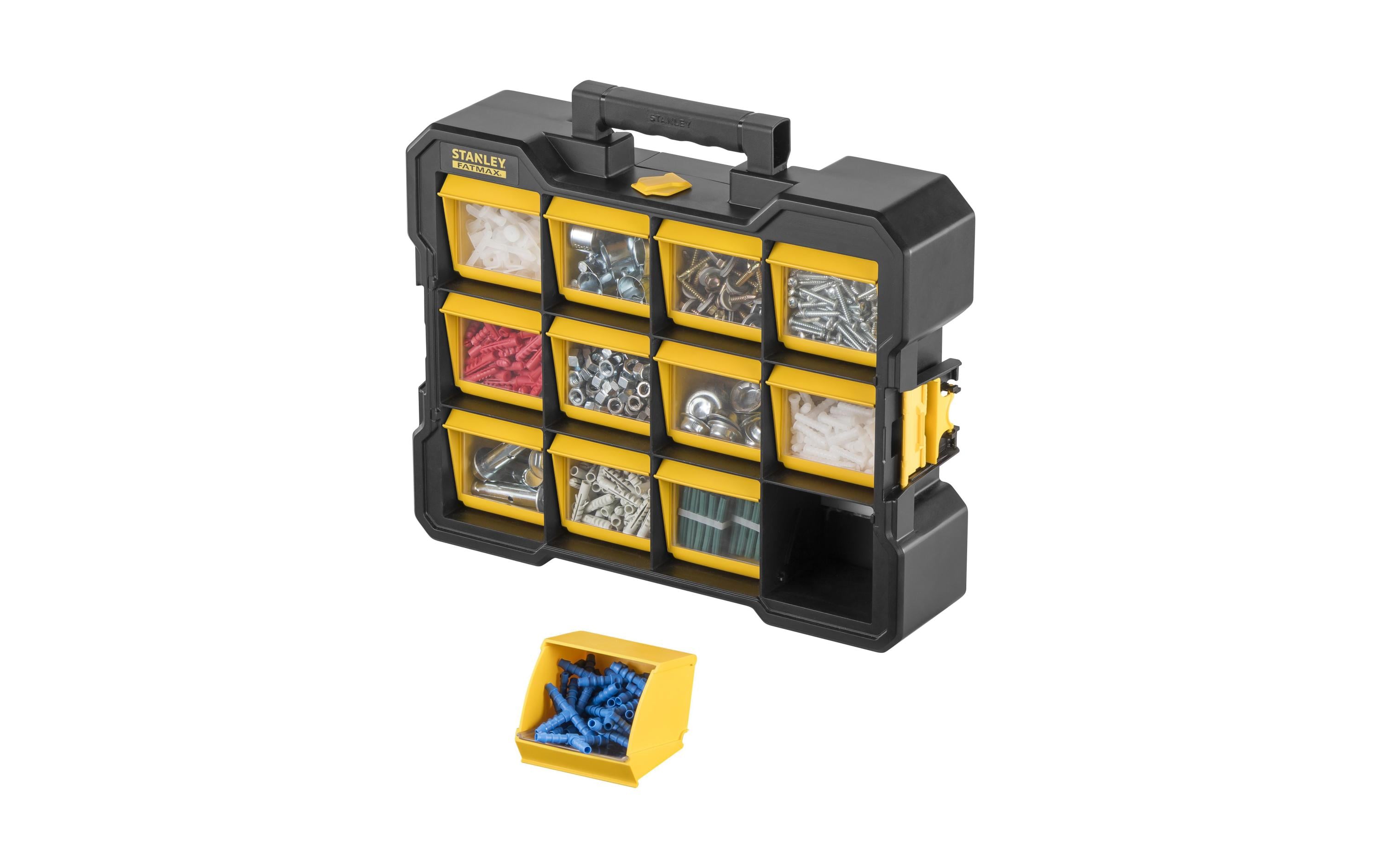 Stanley Fatmax Organizer Flip Bin Fatmax Pro 12 Fächer, leer