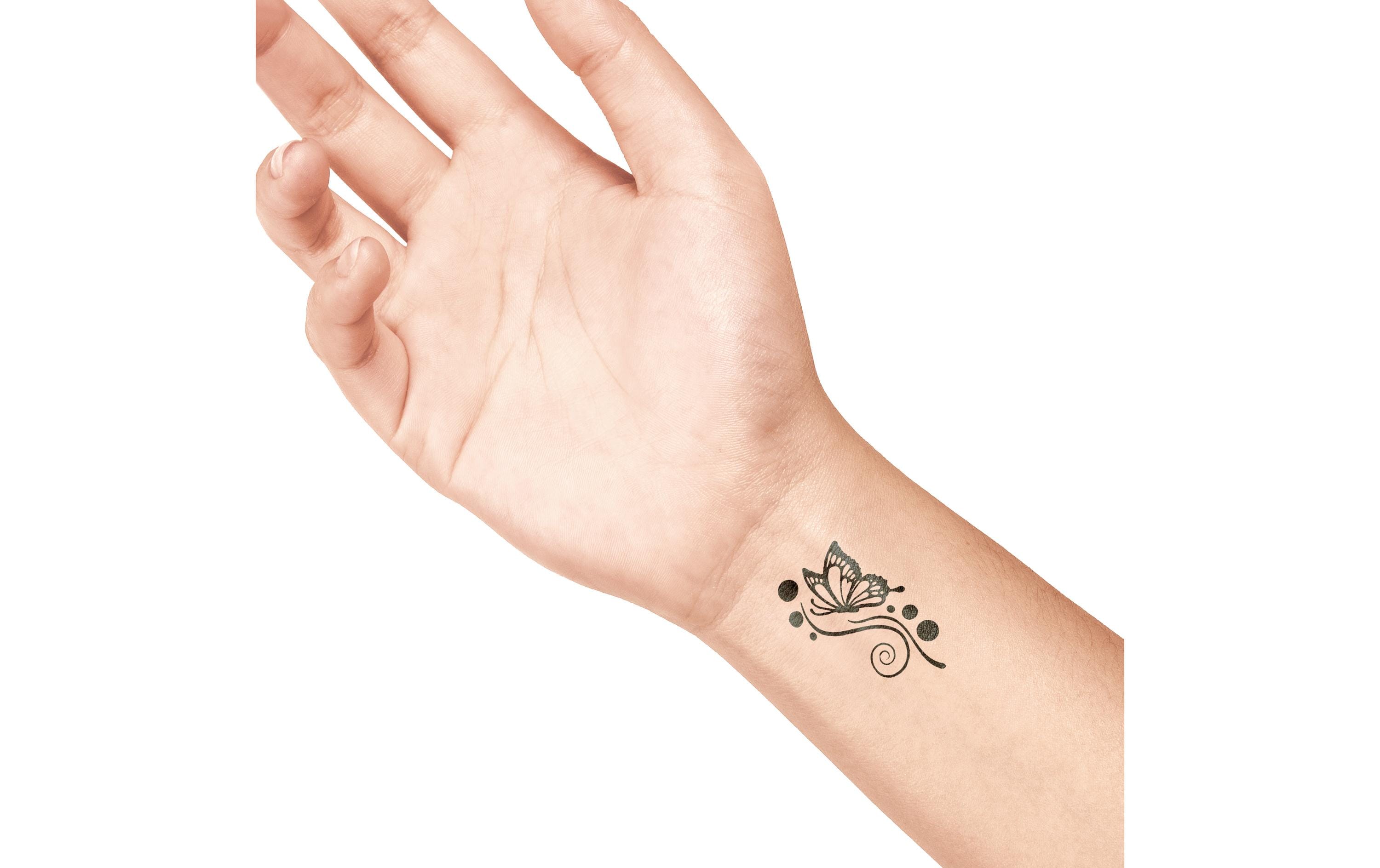 LaDot Tattoostempel Schmetterling Medium