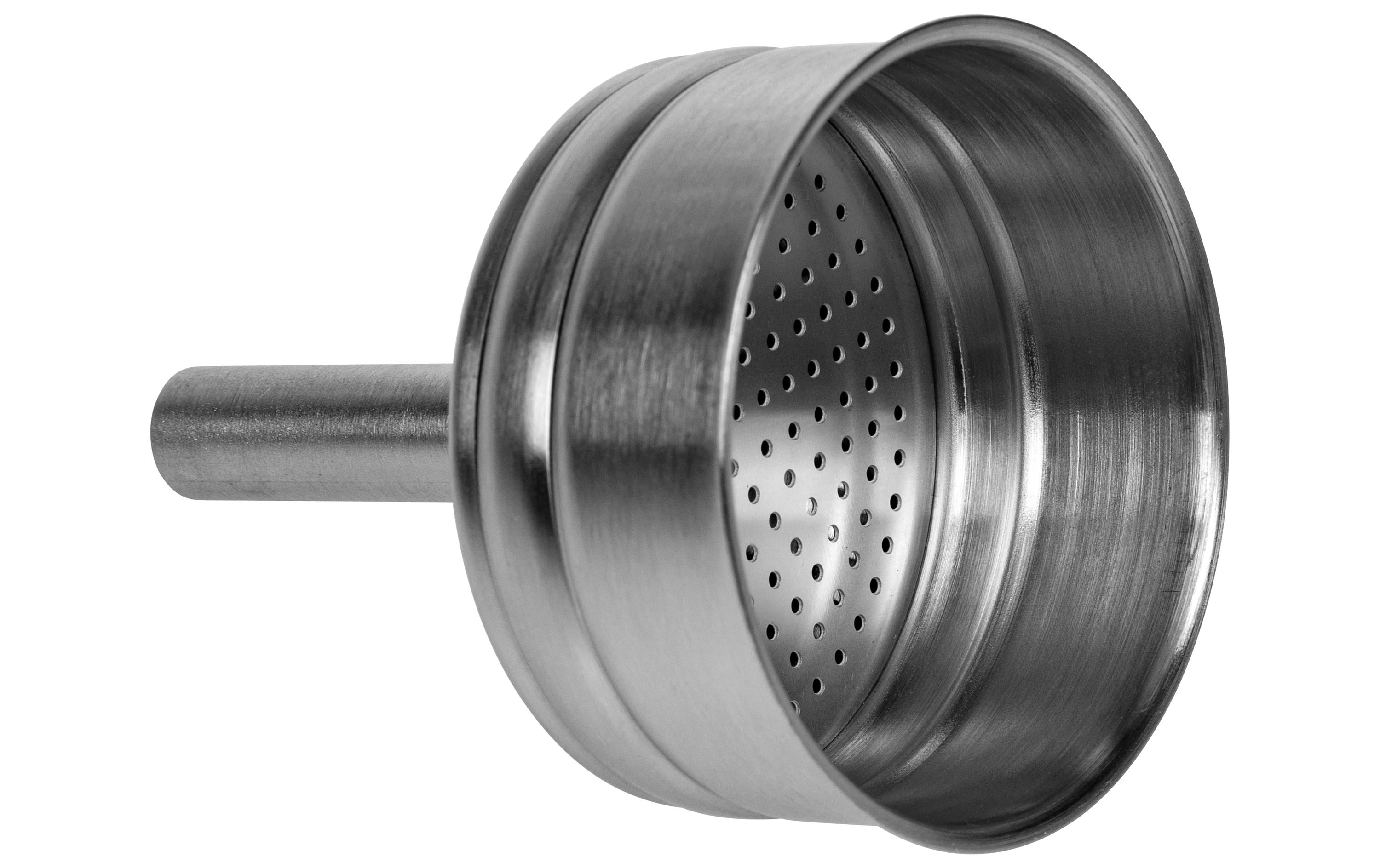 FURBER Espressokocher Chicchi 4 Tassen, Silber