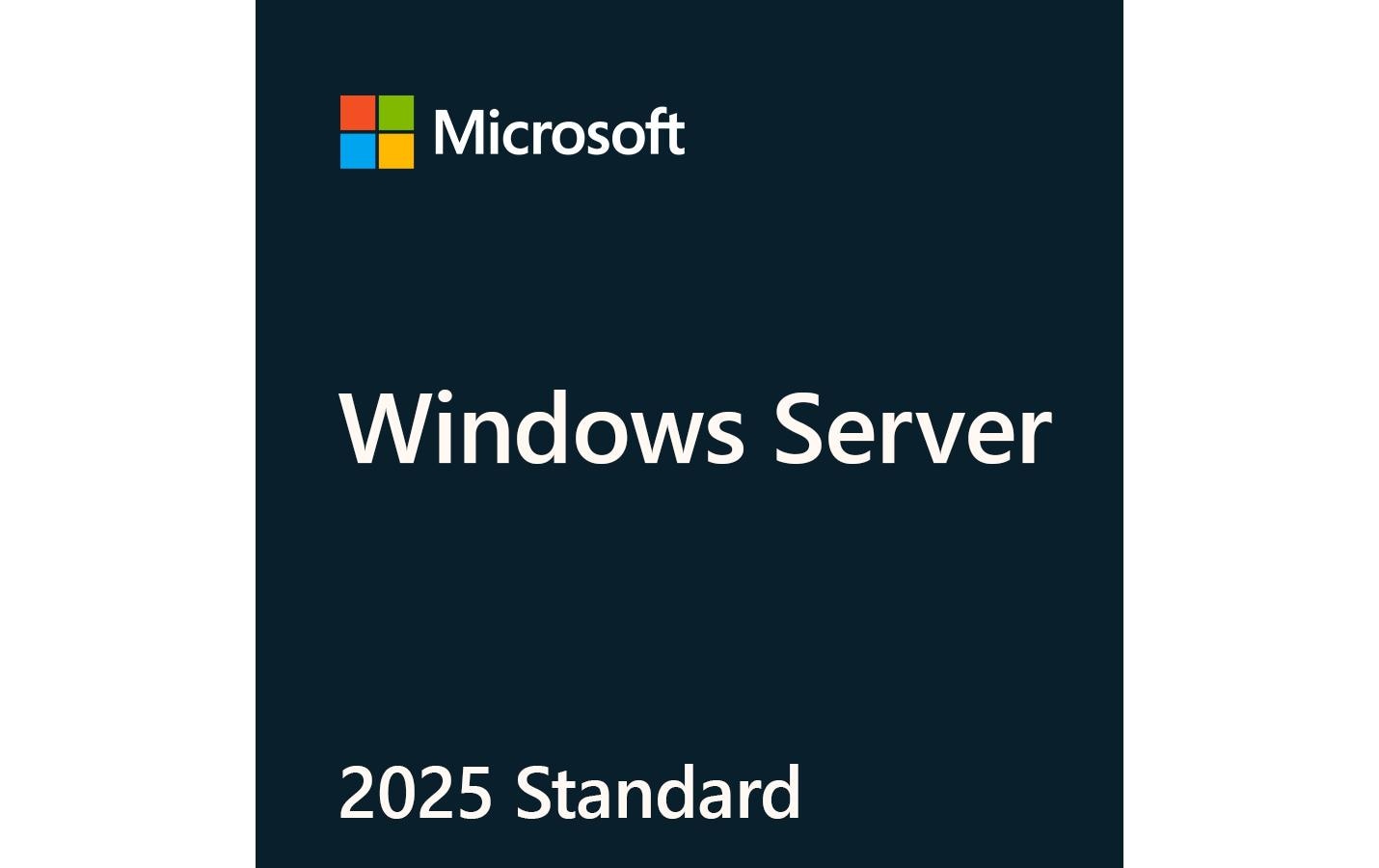 Microsoft Windows Server 2025 Standard 16 Core, Add-Lic, OEM, Deutsch