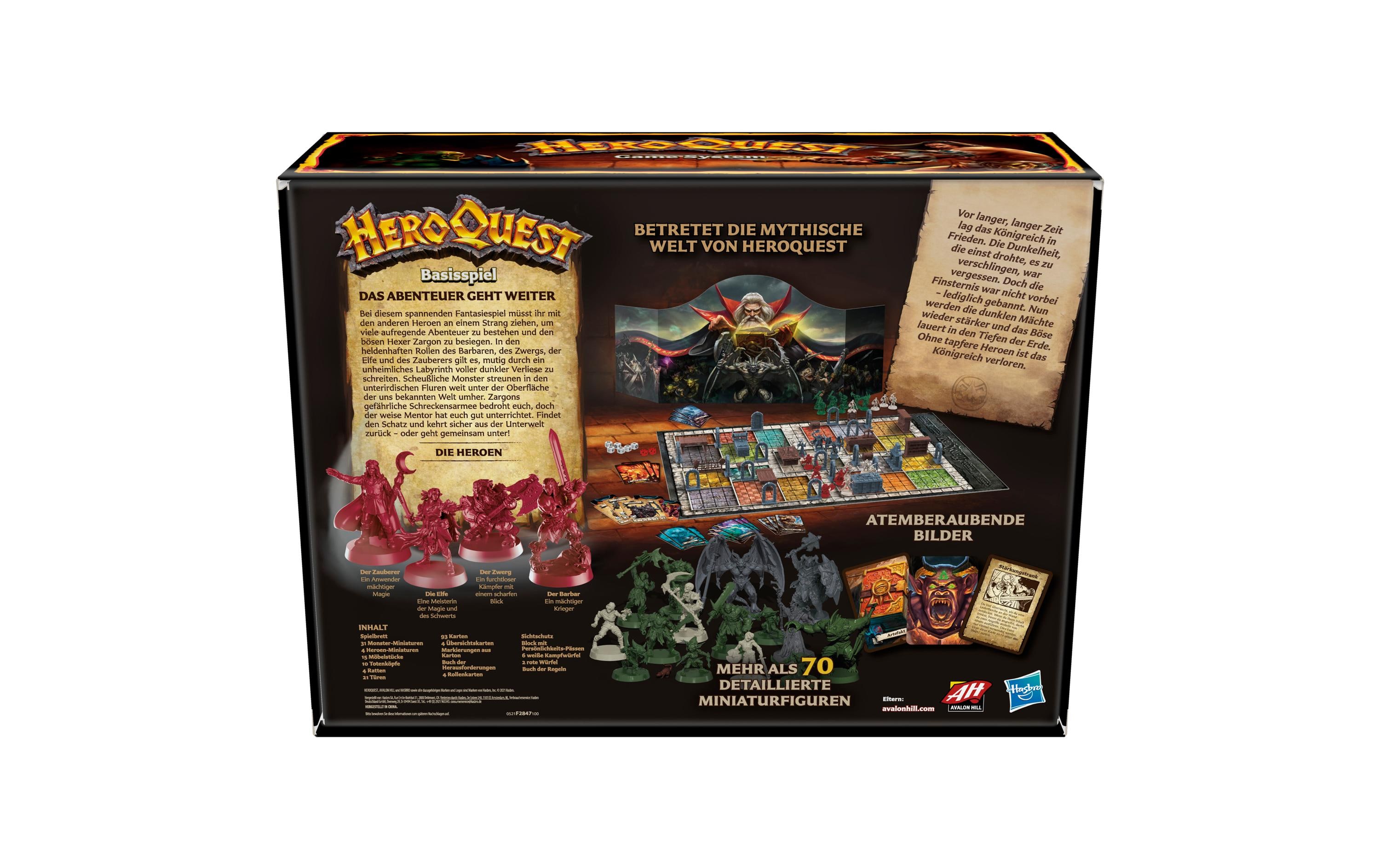 Hasbro Gaming Expertenspiel Hero Quest: Basisspiel -DE-