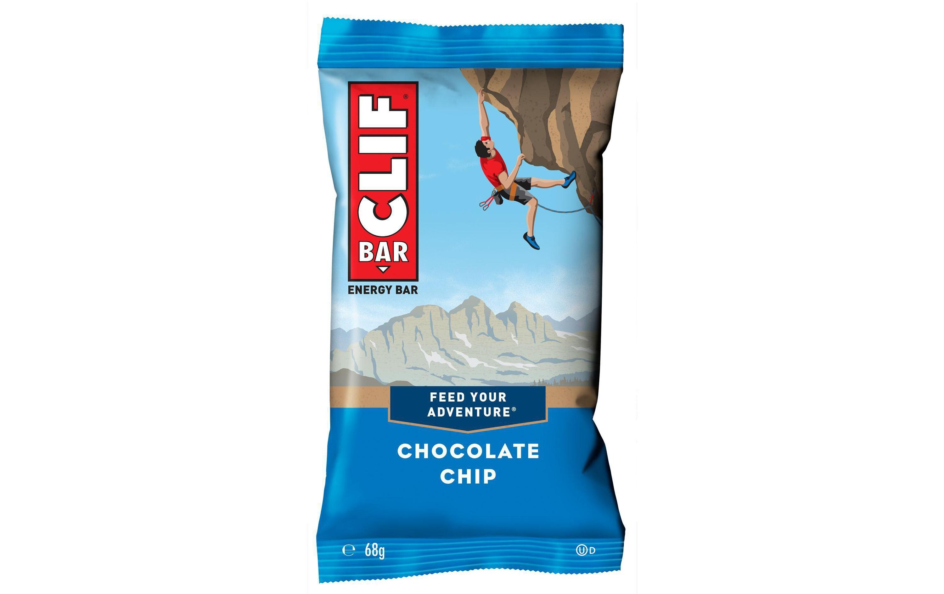 CLIF Bar Chocolate Chip Box 12 Stk. Schokolade