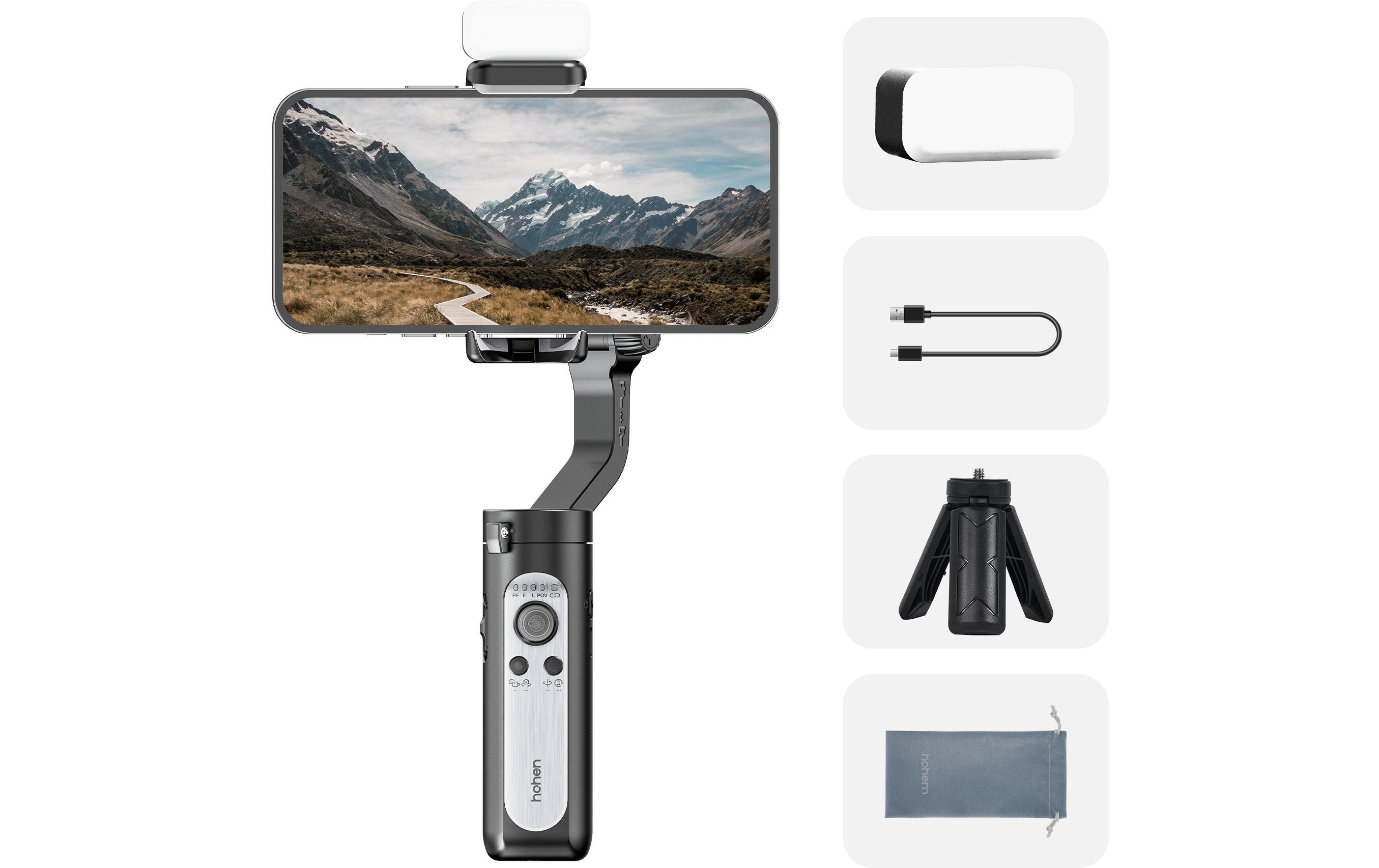 Hohem Gimbal iSteady XE Kit Schwarz