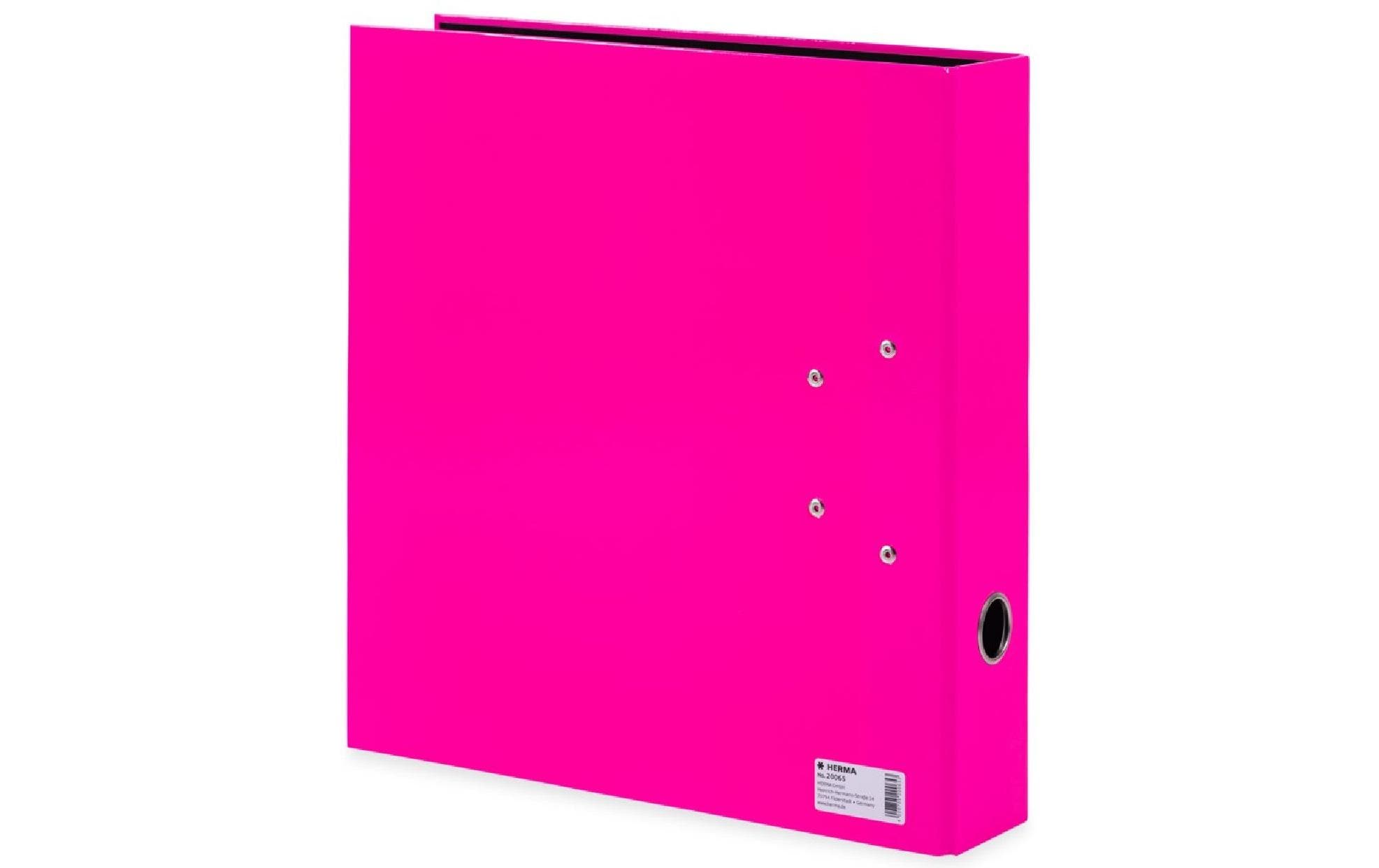 HERMA Ordner A4 7 cm, Neonpink