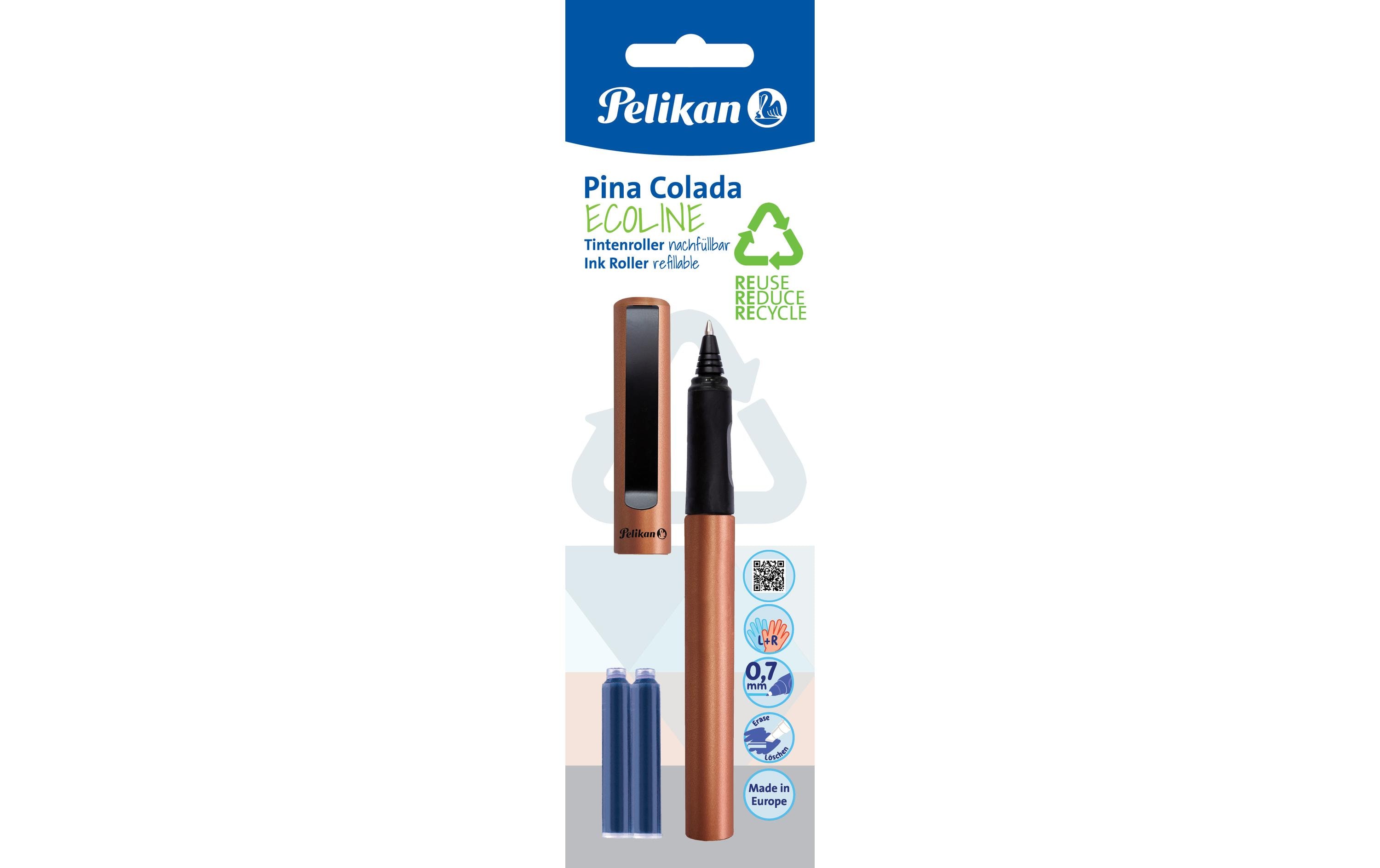 Pelikan Tintenroller Pina Colada Ecoline 0.7 mm, Orange