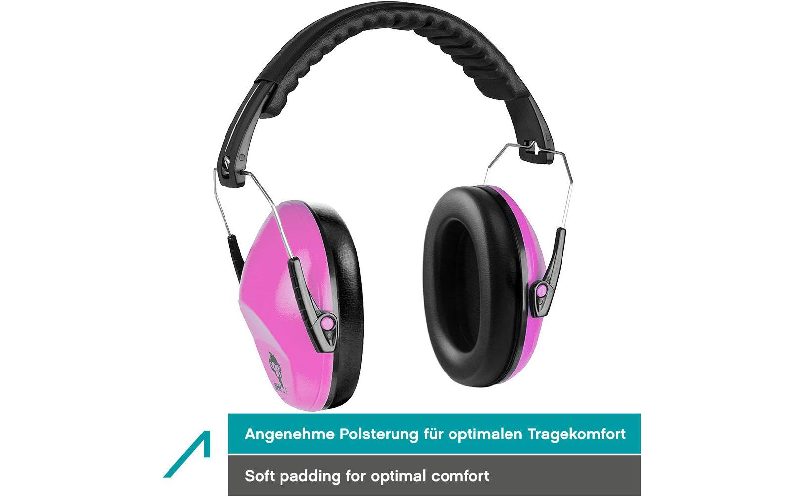 ACE SHH…! Gehörschutz ACE SHH EN 352-1 Zertifiziert, -26dB, Pink