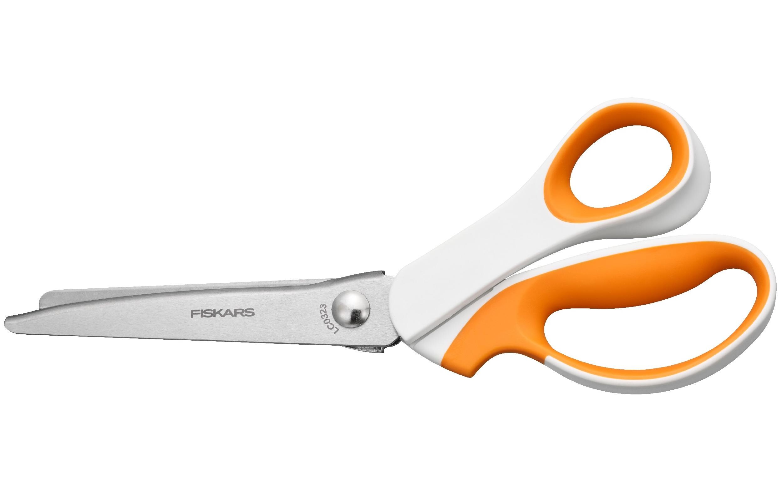 Fiskars Schere Softgrip 24 cm, rostfreier Stahl, Rechtshänder