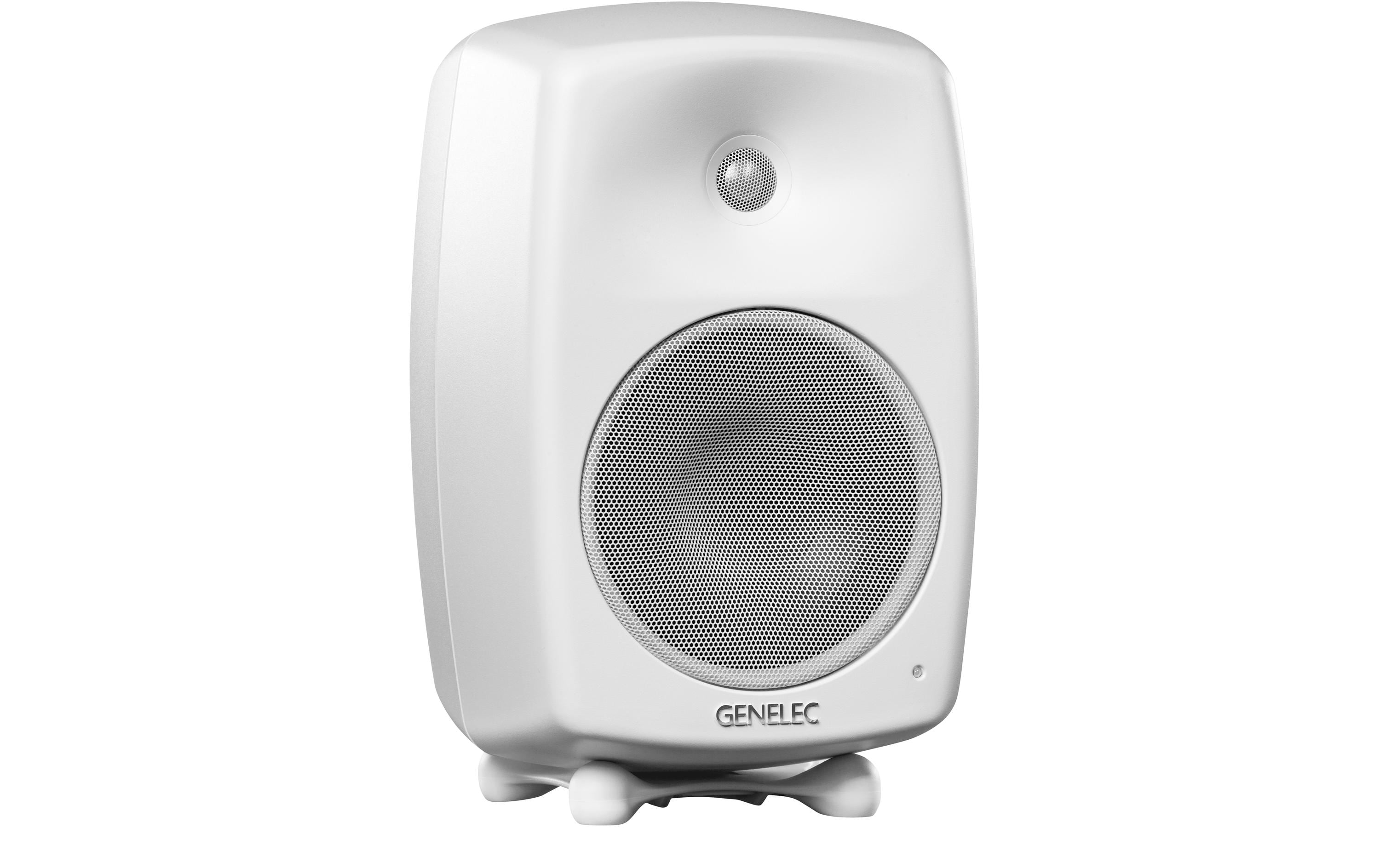 Genelec Regallautsprecher G Four – 90 Watt, Weiss