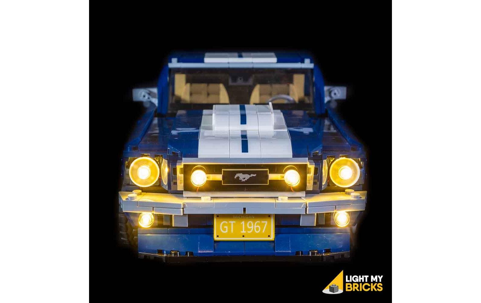 Light My Bricks LED-Licht-Set für LEGO® Ford Mustang 10265