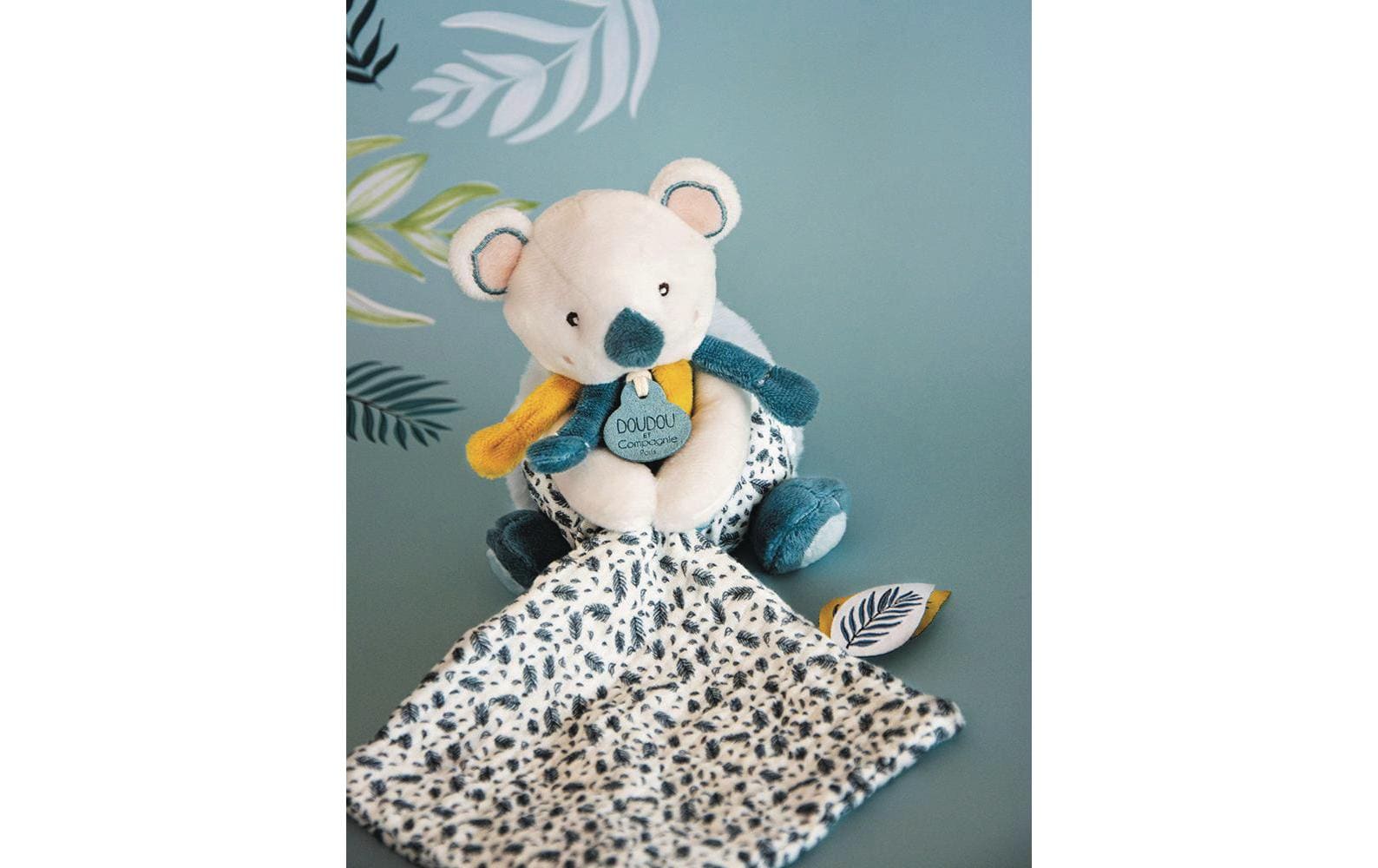 DouDou et compagnie Geschenkset Koala Schmusetuch 15cm