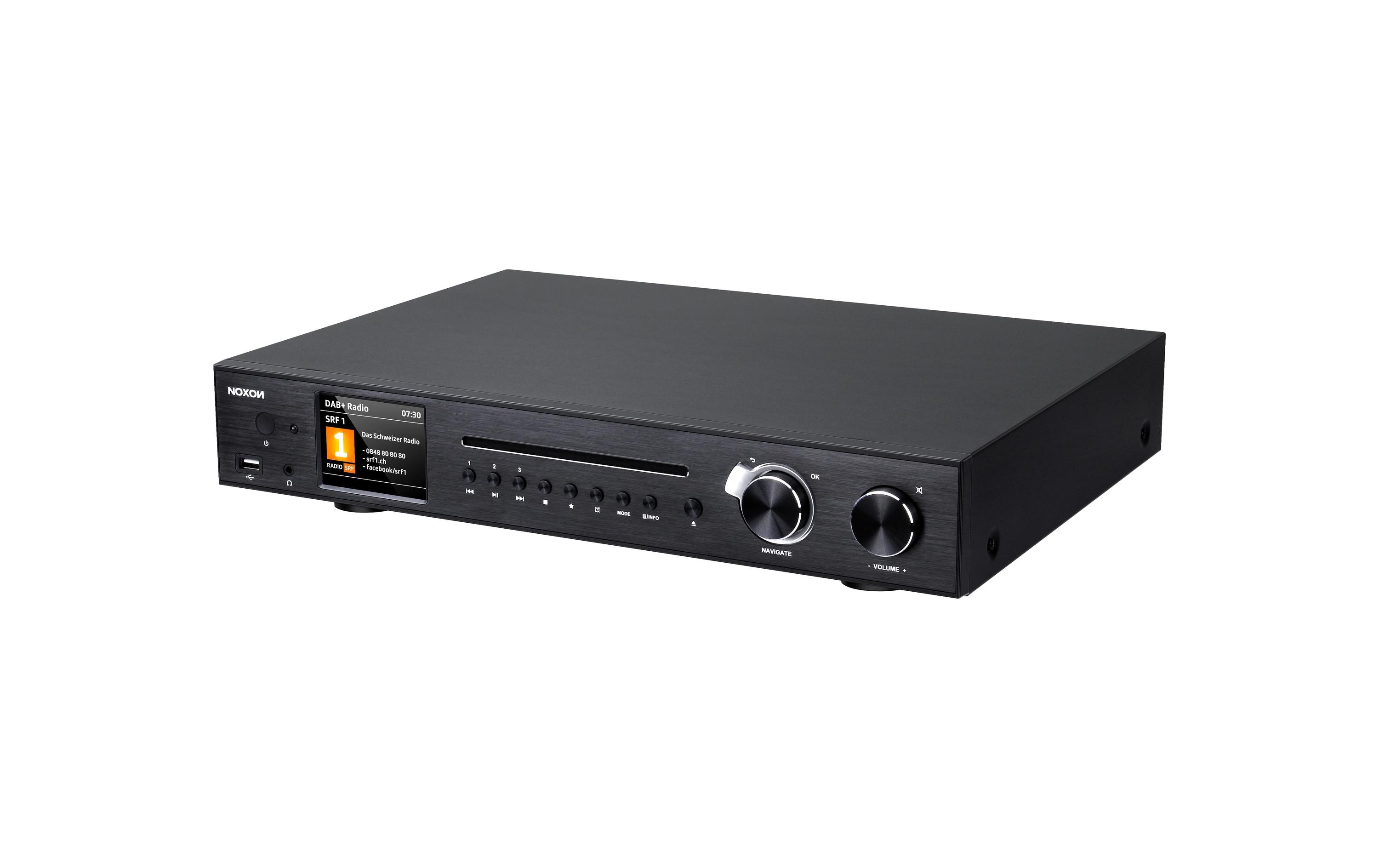 Noxon Radio-Tuner A571 CD Schwarz