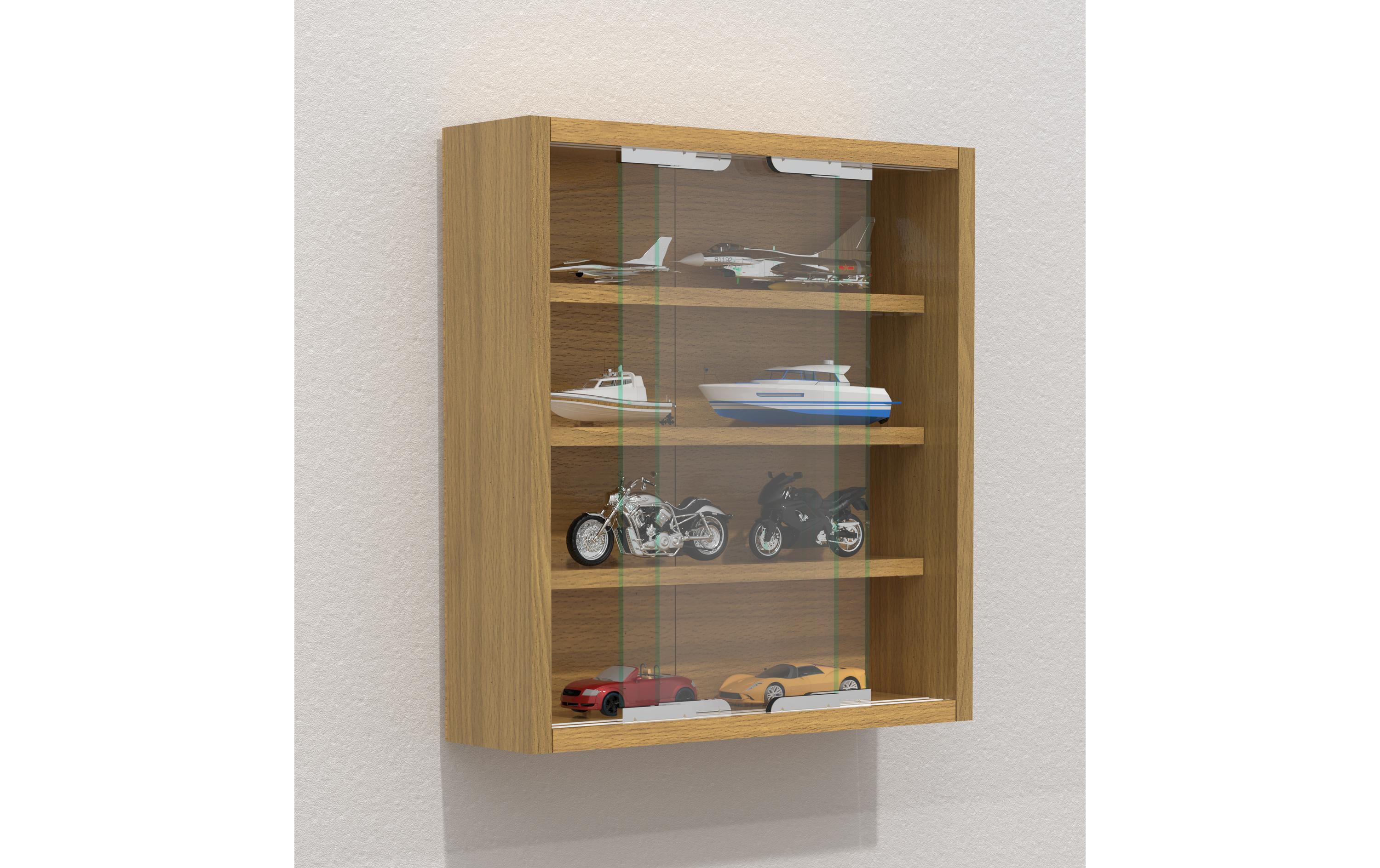 VCM Vitrine Agisa S 37 x 40 cm, Buche