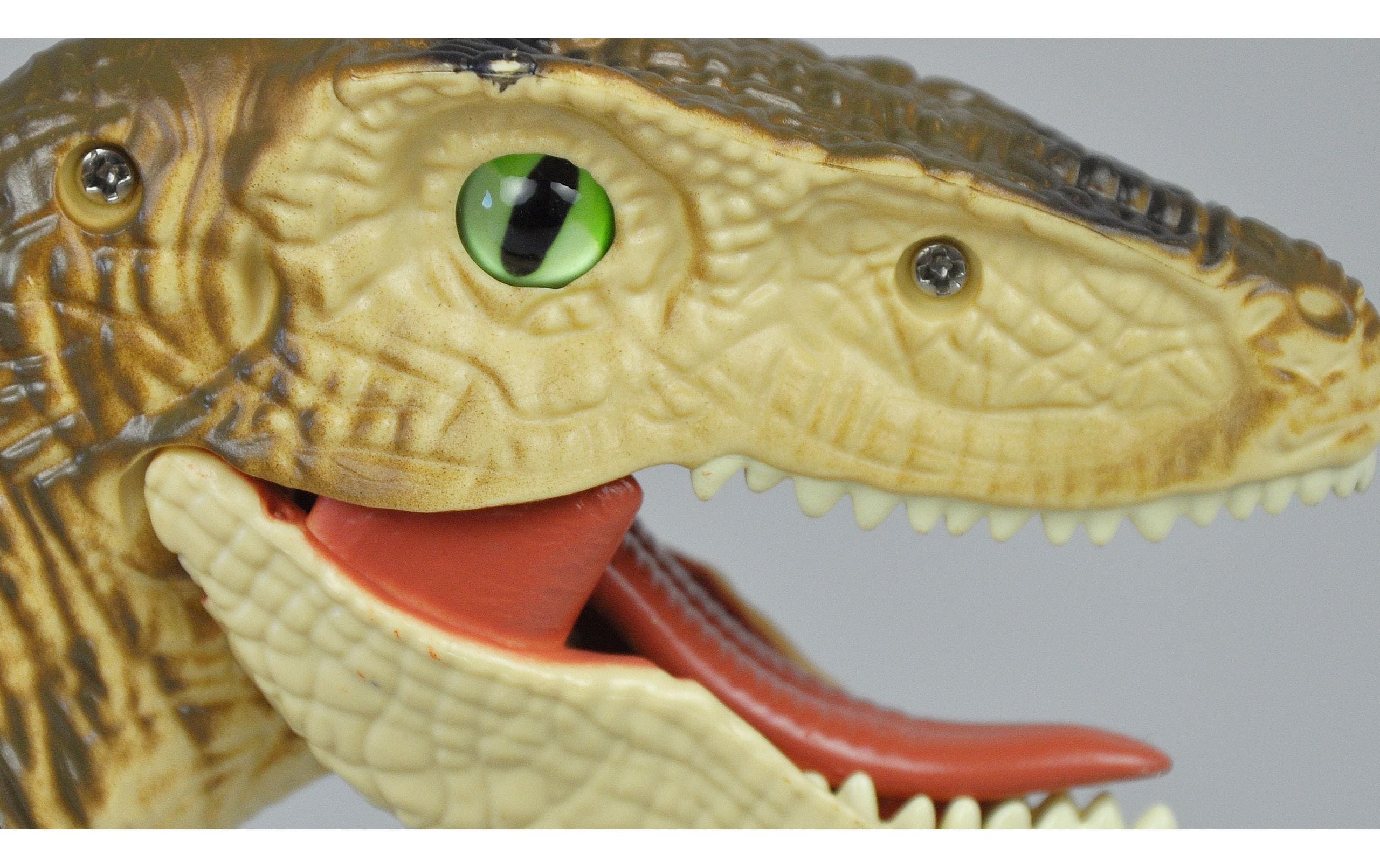 Amewi RC Dinosaurier Velociraptor, Braun RTR