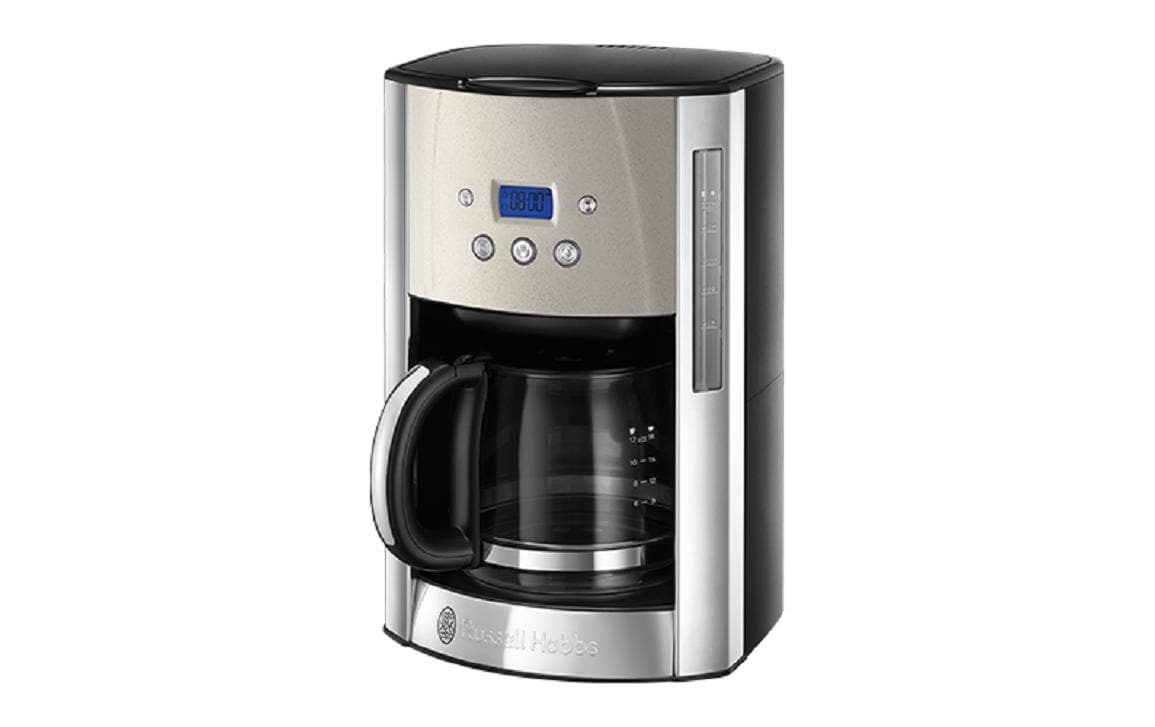 Russell Hobbs Filterkaffeemaschine Luna Stone Silber/Steingrau