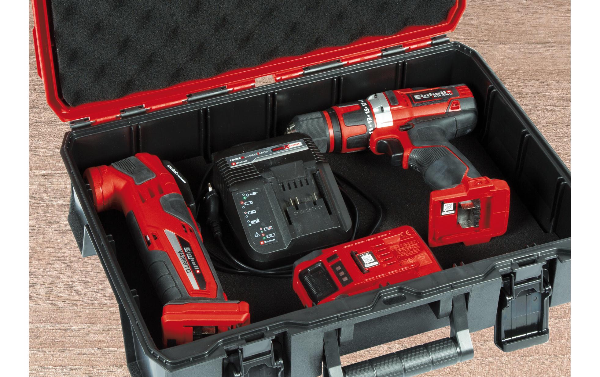 Einhell Systemkoffer E-Case S-F -teilig