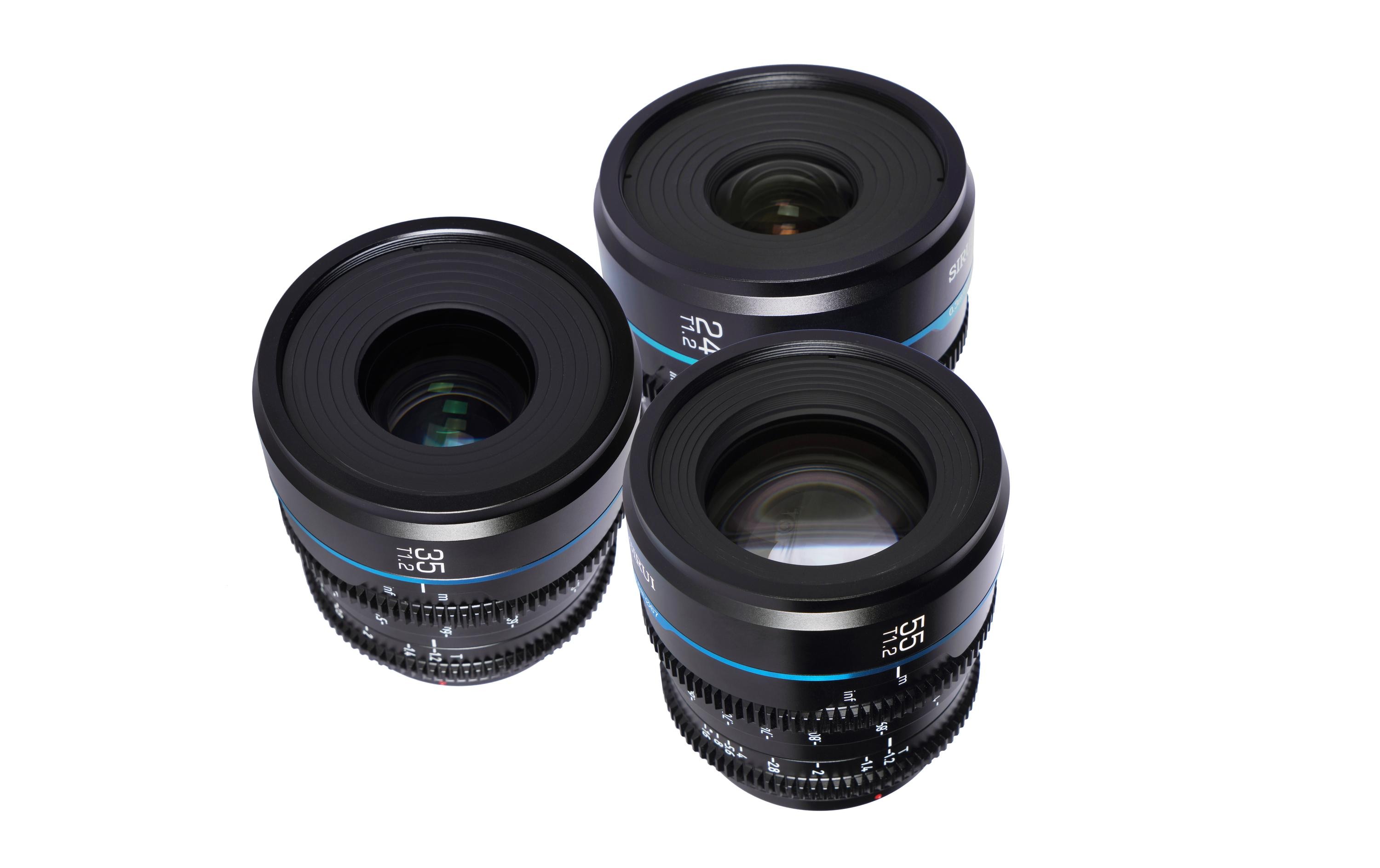 Sirui Festbrennweite Nightwalker 24 35&55mm T1.2 – Sony E-Mount