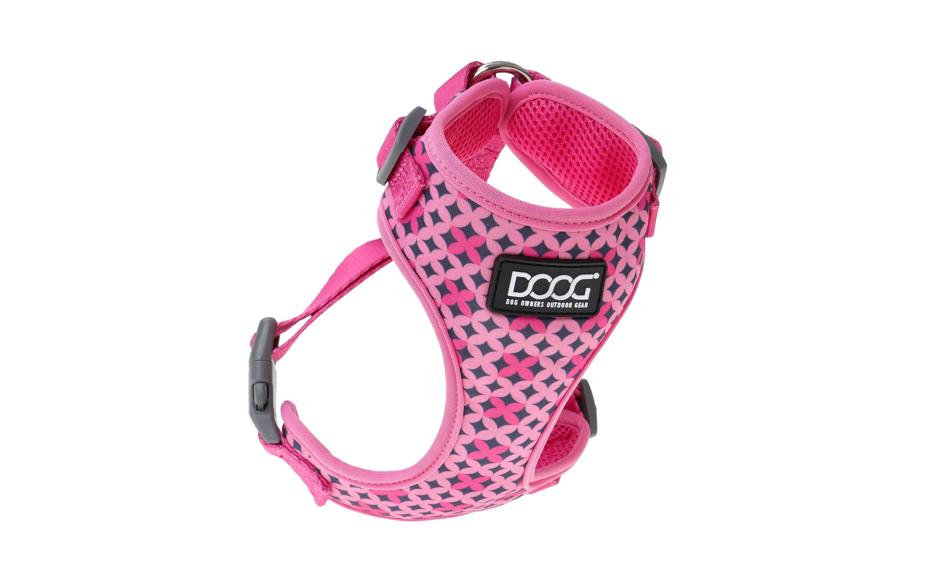 Doog Geschirr Neoflex Toto XS Pink / Schwarz