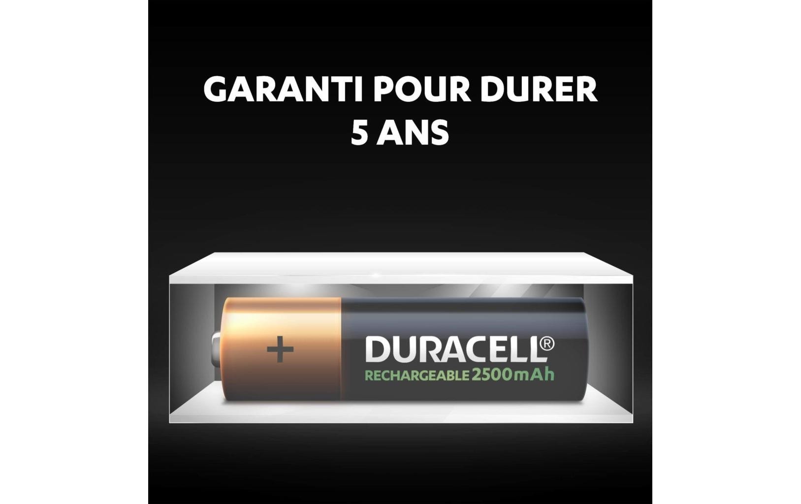 Duracell Akku Rechargeable AA 2500 mAh 2 Stück